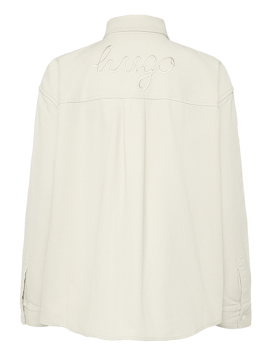 HUGO BLUE - Eshy_B - jeanshemden - open white - 2