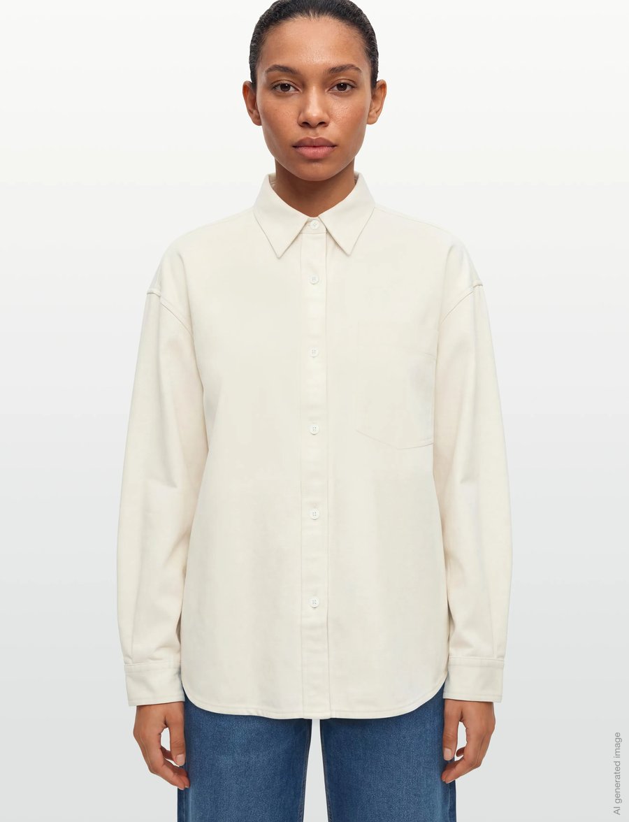 HUGO BLUE - Eshy_B - jeanshemden - open white - 3