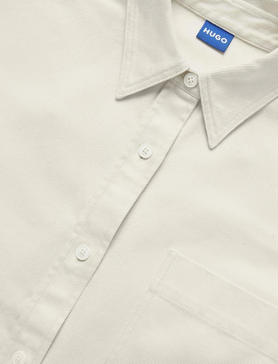 HUGO BLUE - Eshy_B - jeanshemden - open white - 5