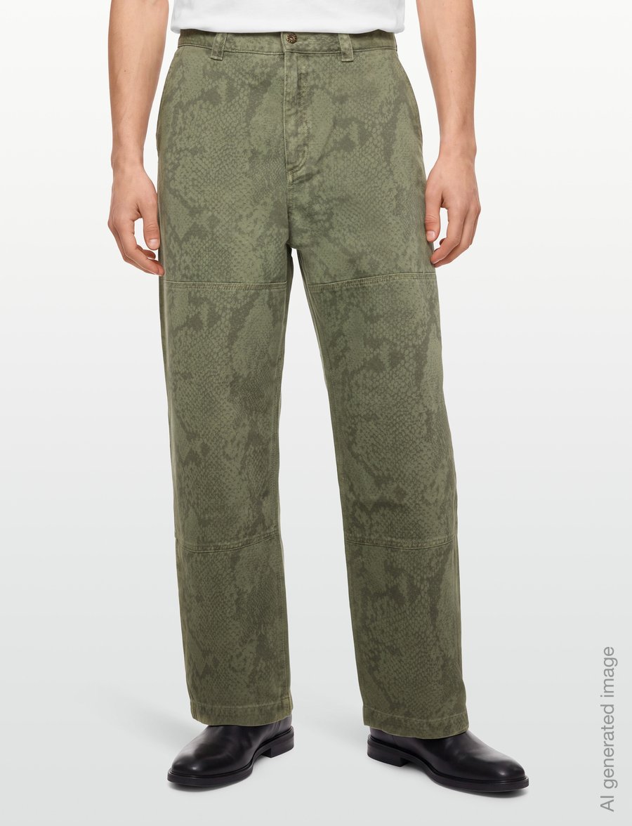 HUGO BLUE - Gunter263 - loose jeans - open green - 3