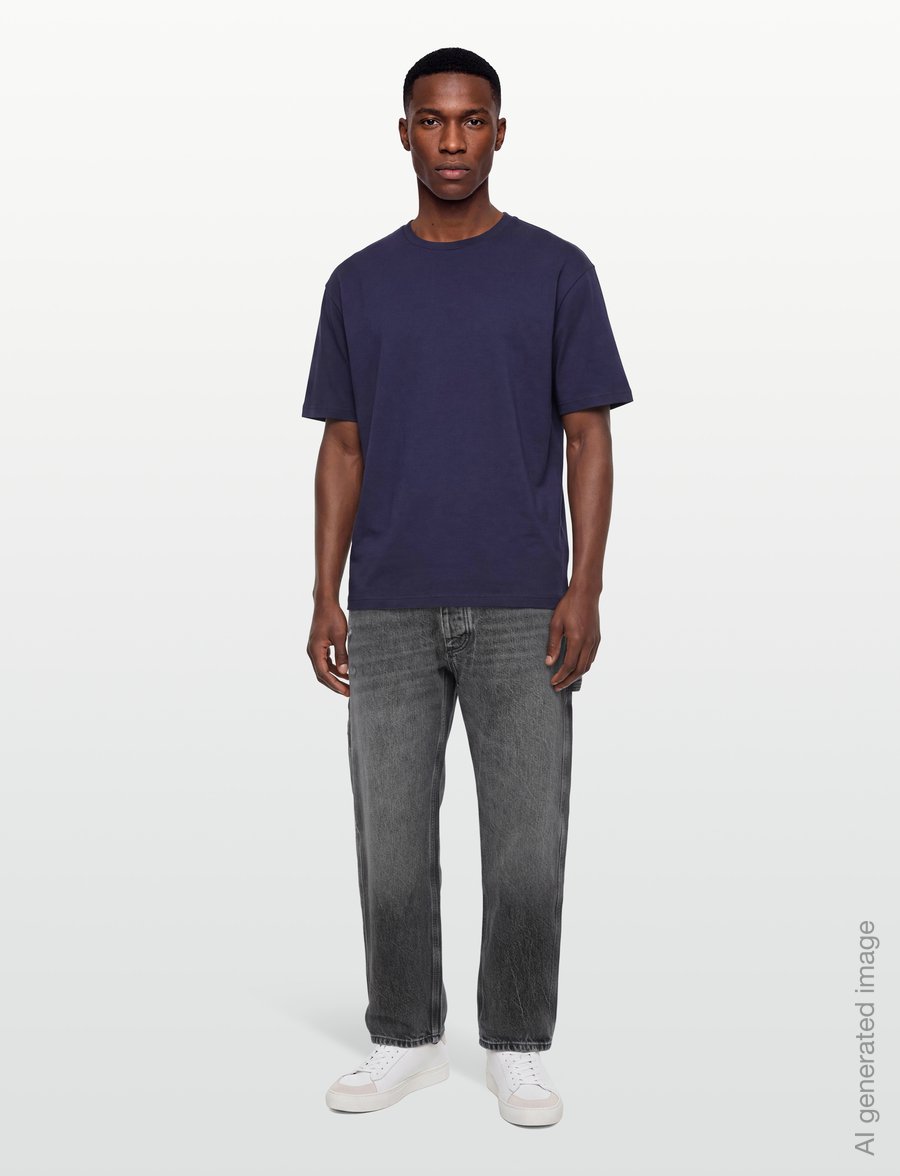 HUGO BLUE - Carpenter/1 - weite jeans - medium grey - 0