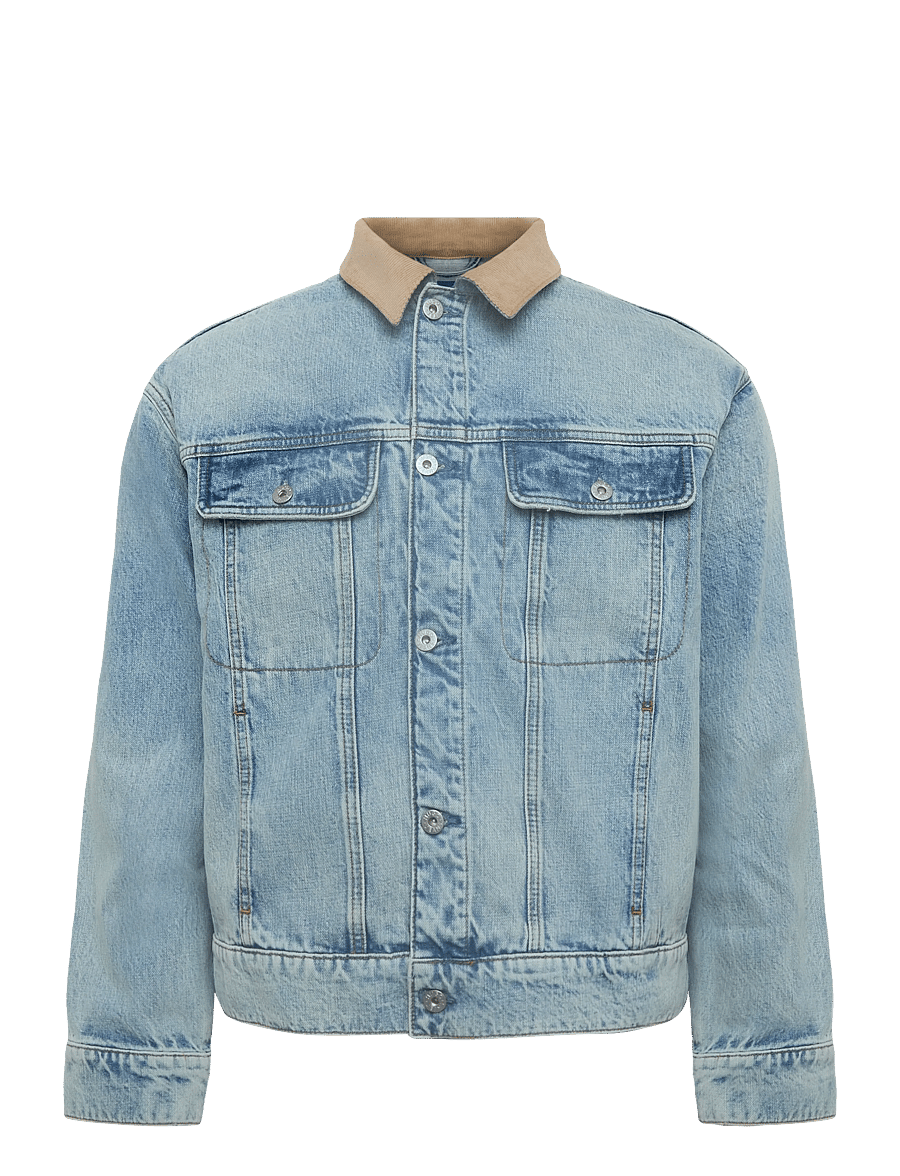 HUGO BLUE - Erlo - ungefütterte denimjacken - light/pastel blue - 1
