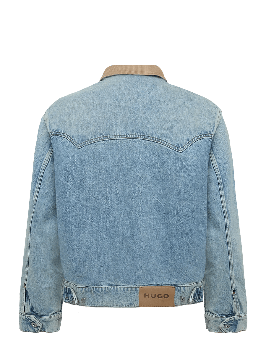 HUGO BLUE - Erlo - ungefütterte denimjacken - light/pastel blue - 2