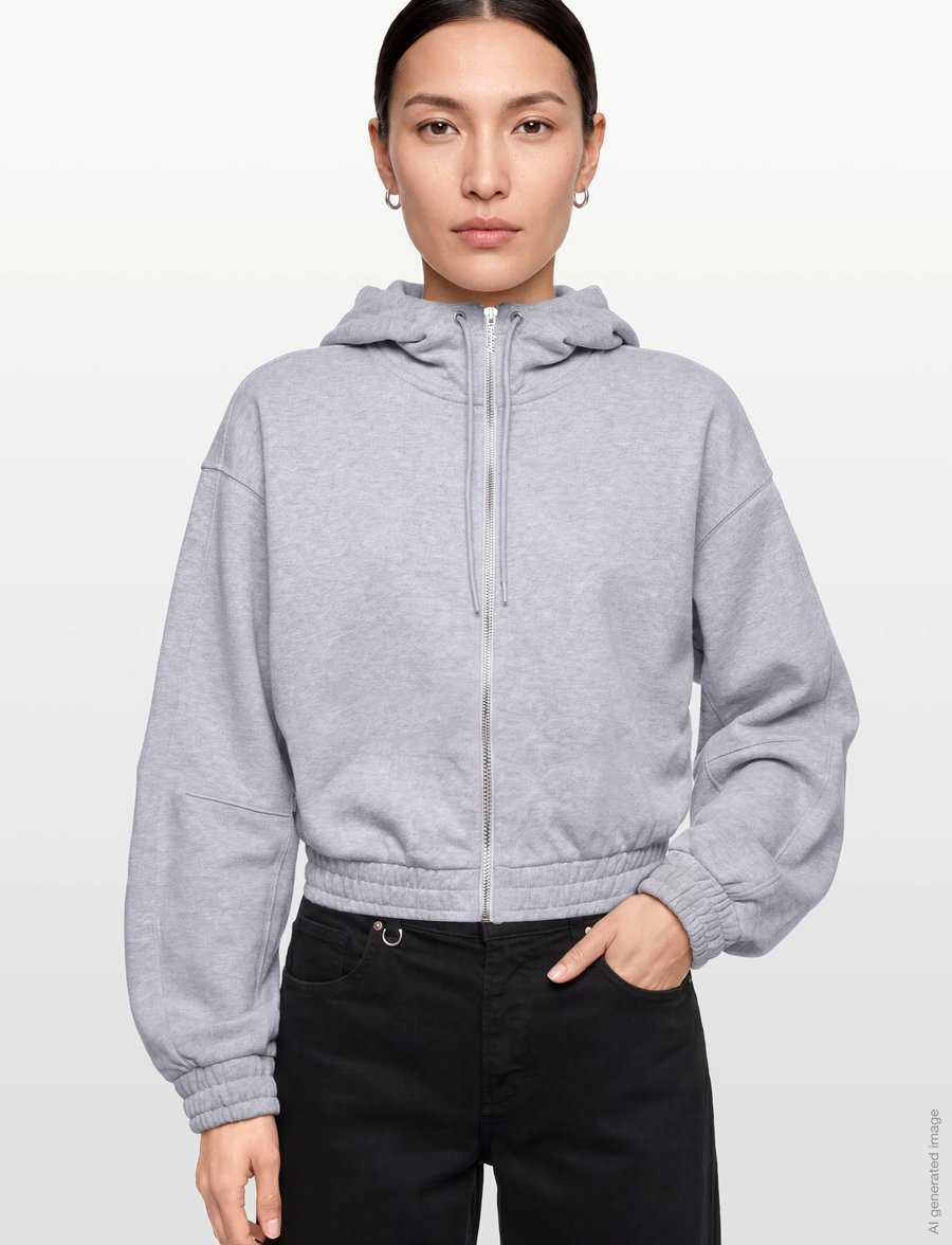 HUGO BLUE - Dolpie_B - kapuzenpullover - open grey - 3