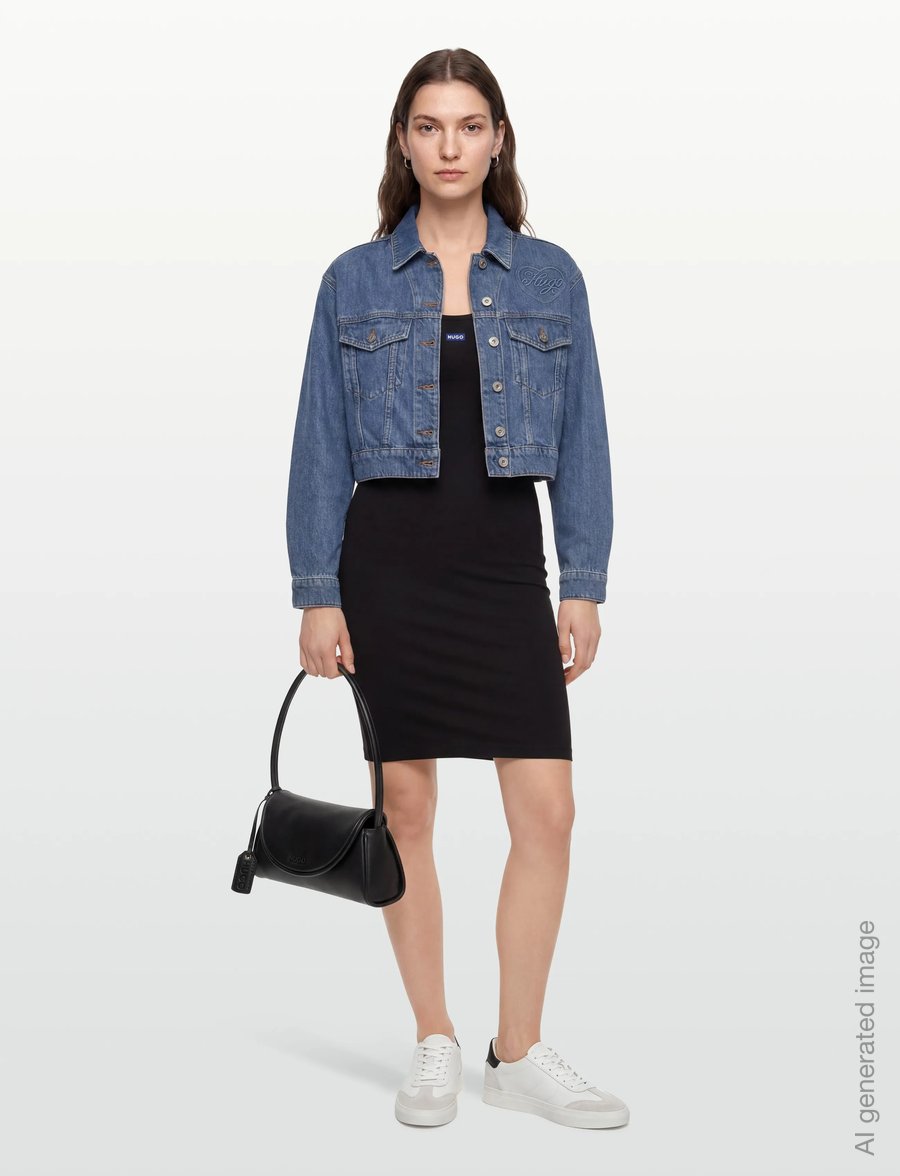 HUGO BLUE - Narya_B_2 - vabalt langevad slip-kleidid - black - 0
