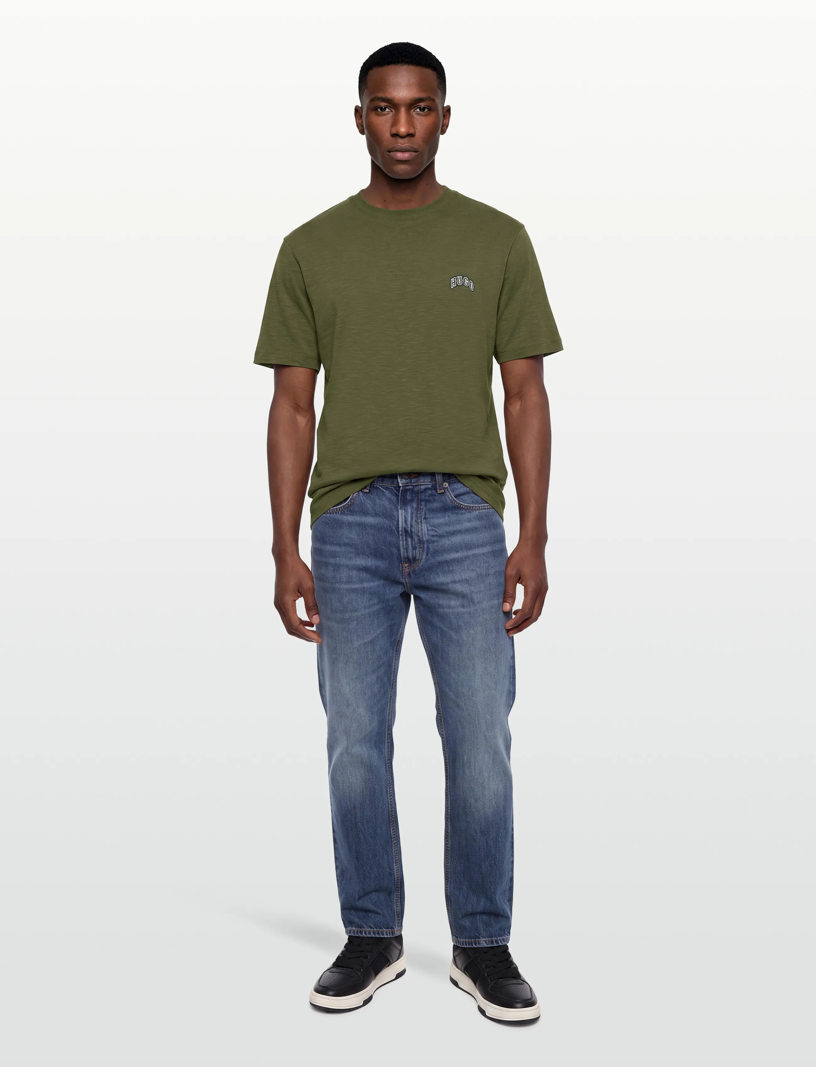 HUGO BLUE Nowboi - Kleidung - OPEN GREEN / khaki/green
