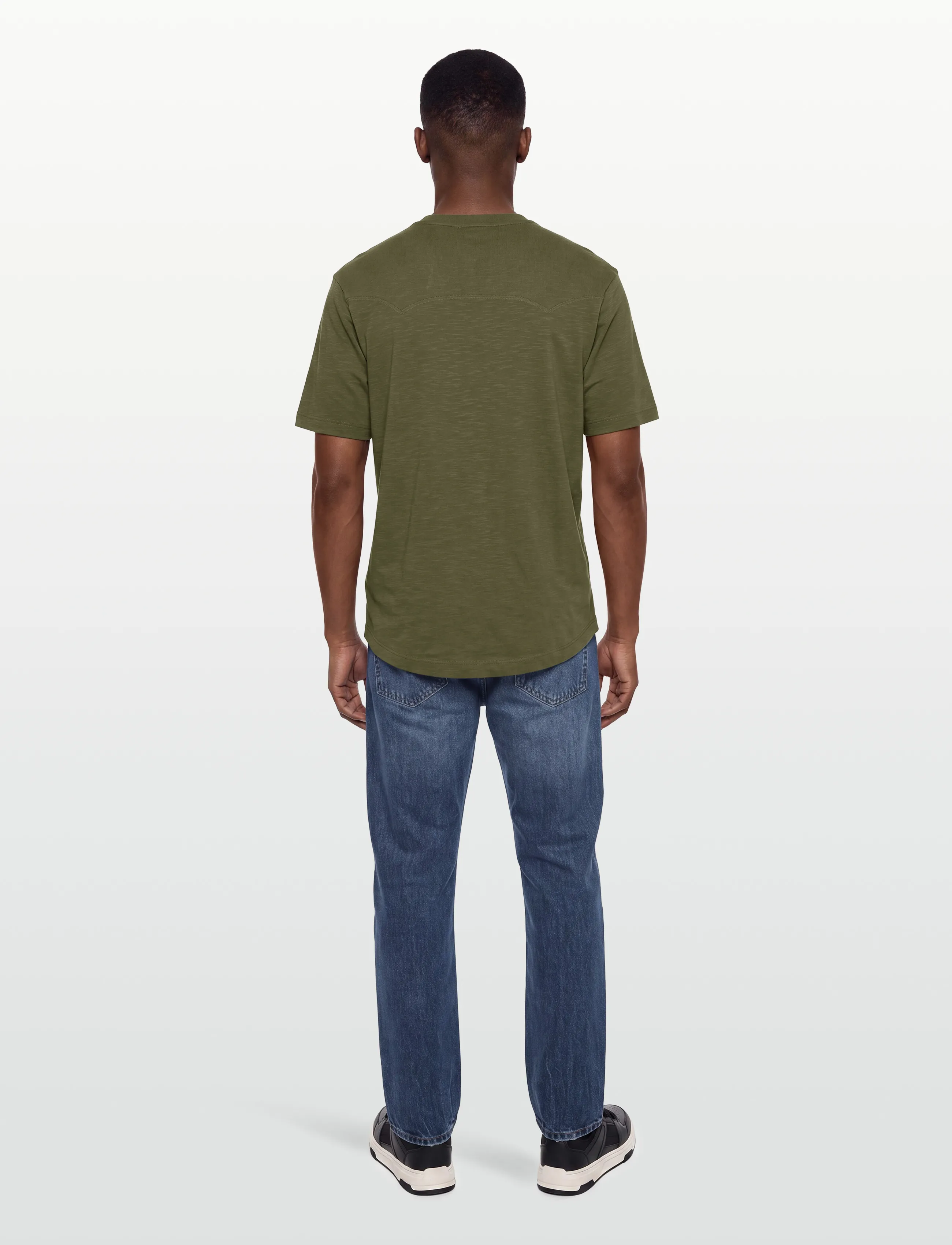 HUGO BLUE - Nowboi - kurzärmelige t-shirts - open green - 4