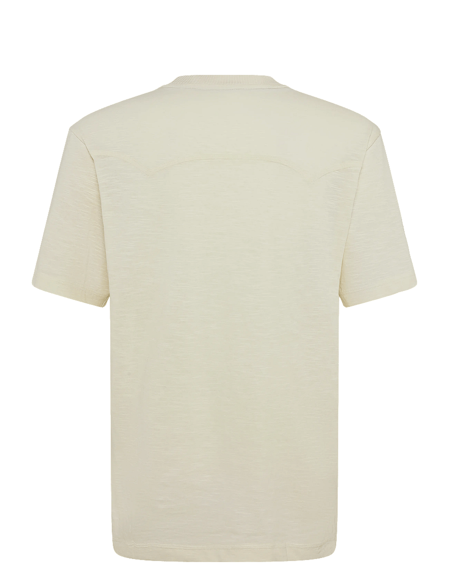 HUGO BLUE - Nowboi - kortærmede t-shirts - open white - 2