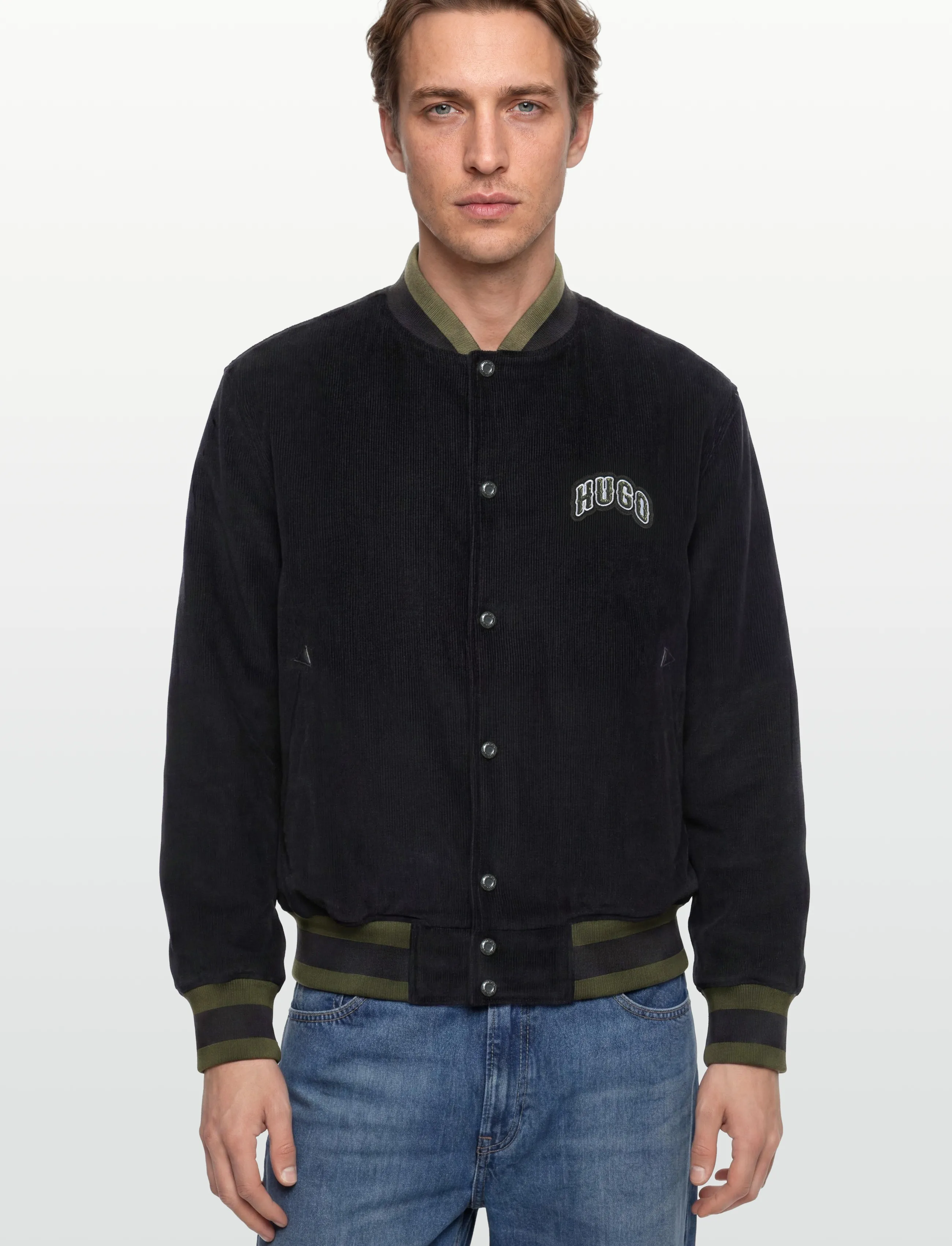 HUGO BLUE - Berono2631 - varsity jackor - black - 3