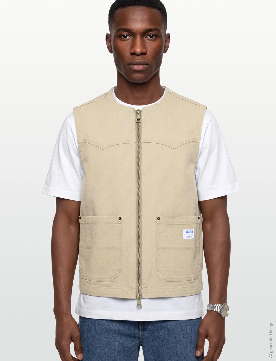 HUGO BLUE - Bridgeley263W1 - westen - medium beige - 3