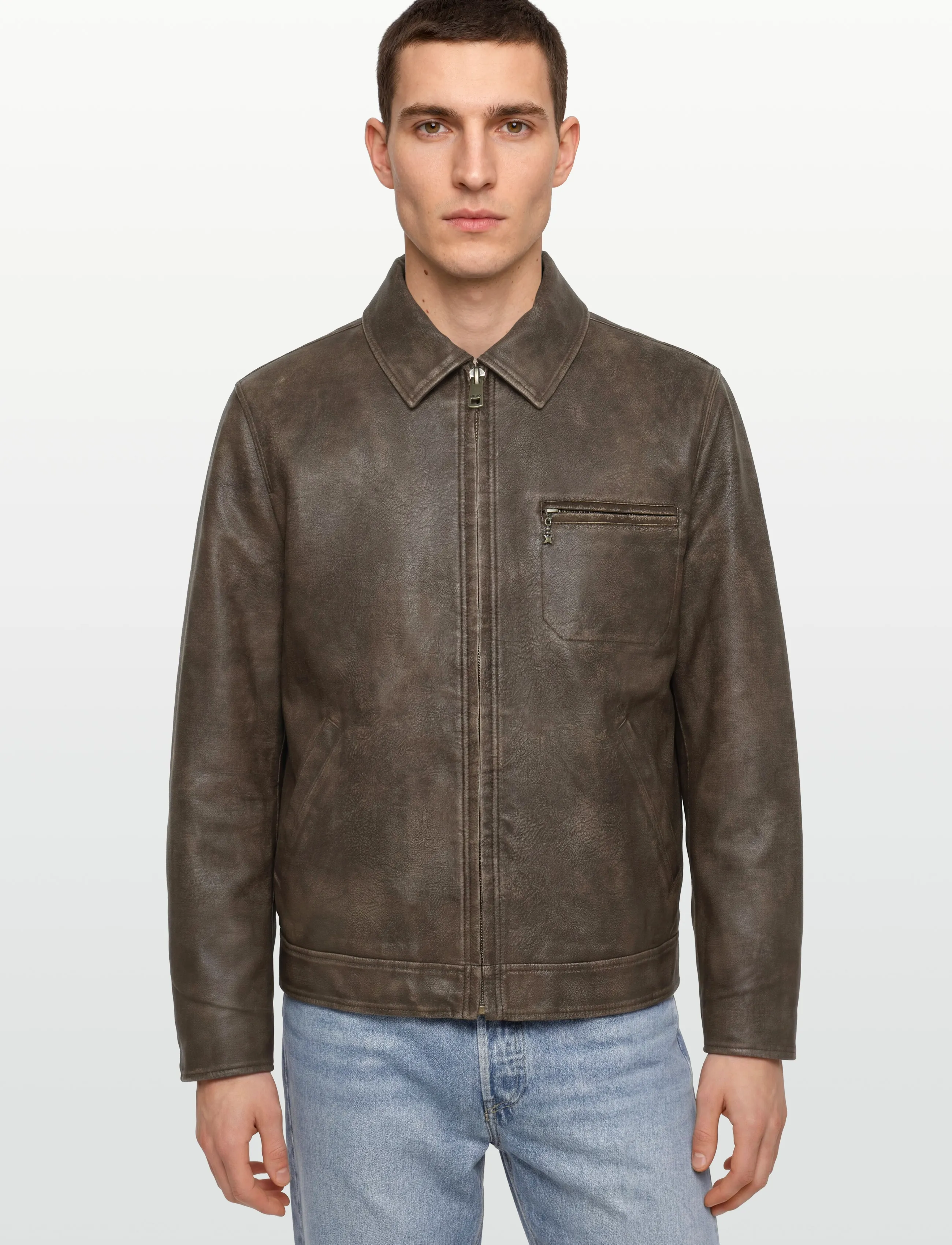 HUGO BLUE - Blaker2631 - kevadjoped - medium brown - 3