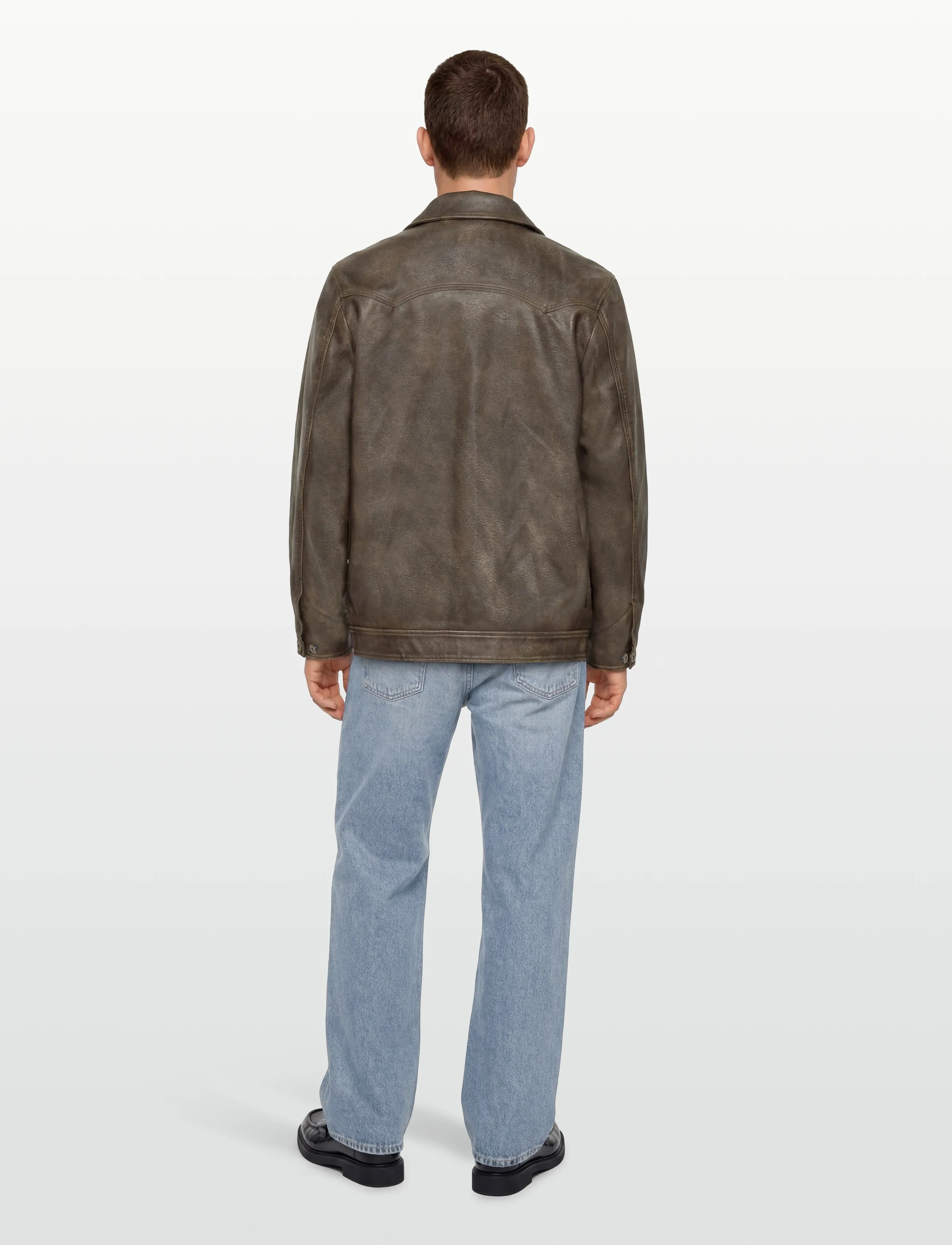 HUGO BLUE - Blaker2631 - kevadjoped - medium brown - 4