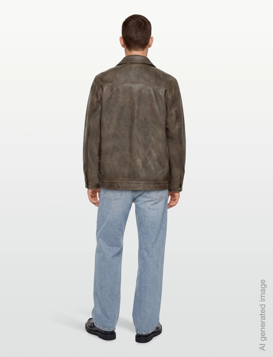 HUGO BLUE - Blaker2631 - frühlingsjacken - medium brown - 4