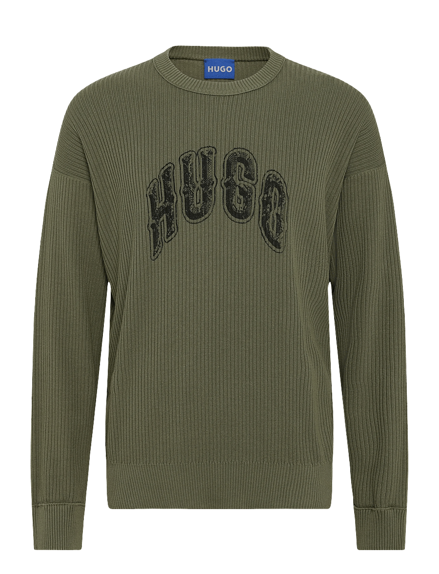 HUGO BLUE - Showdy - rundhals - open green - 0