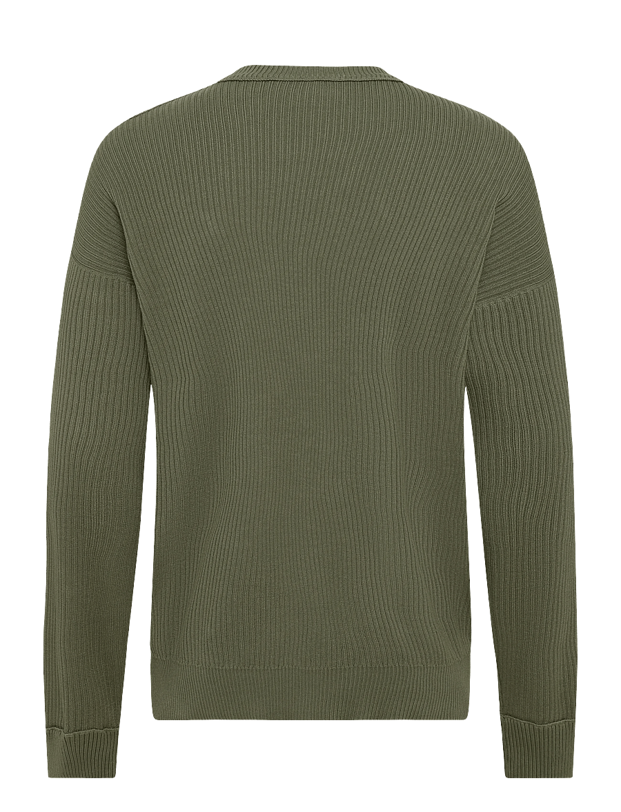 HUGO BLUE - Showdy - rundhals - open green - 1