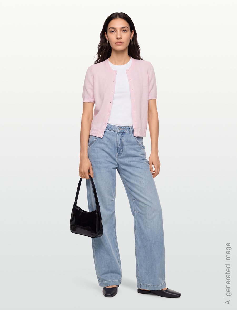 HUGO BLUE - Scutina_B - strickjacken - light/pastel pink - 0