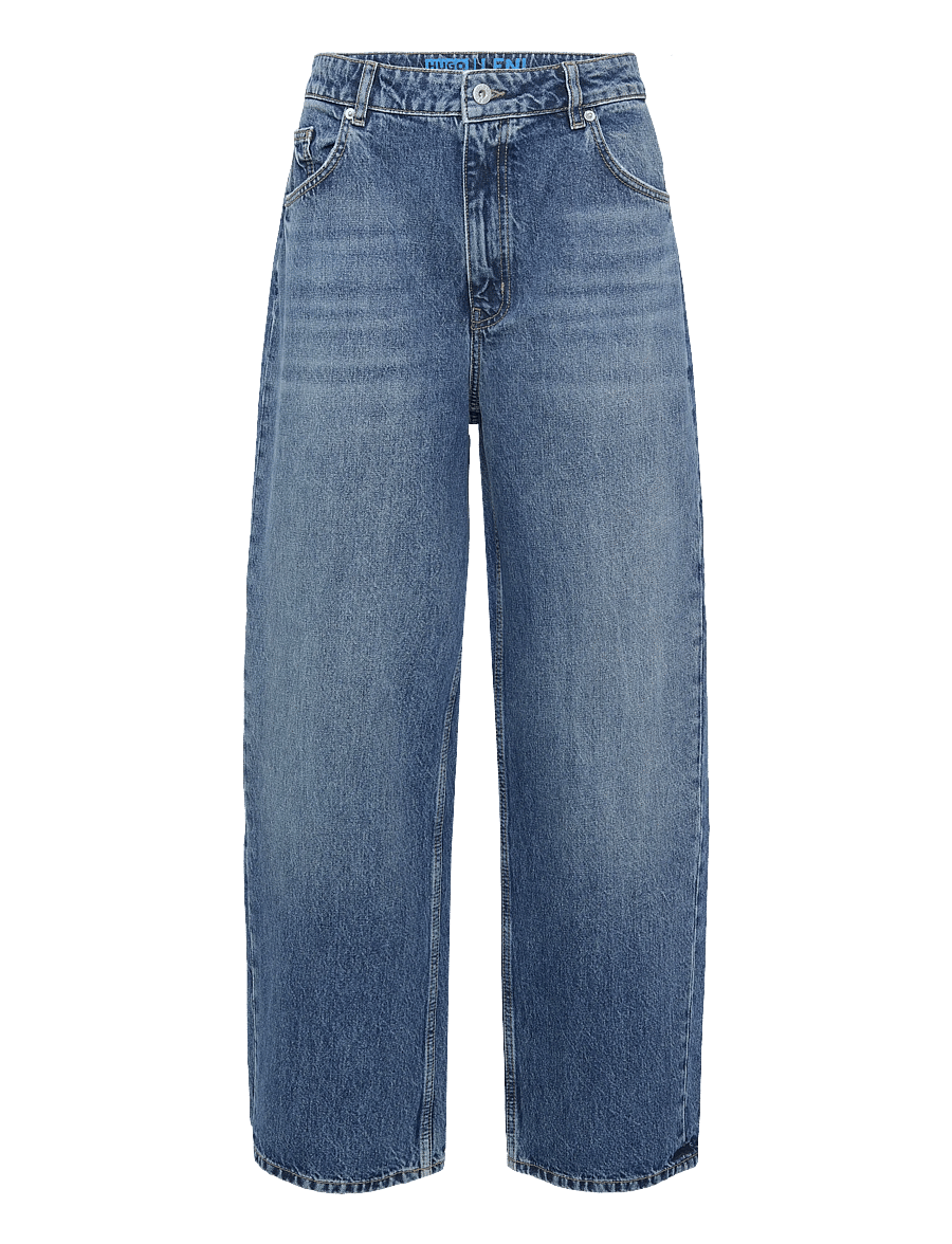 HUGO BLUE - Leni_S_B - brede jeans - medium blue - 0