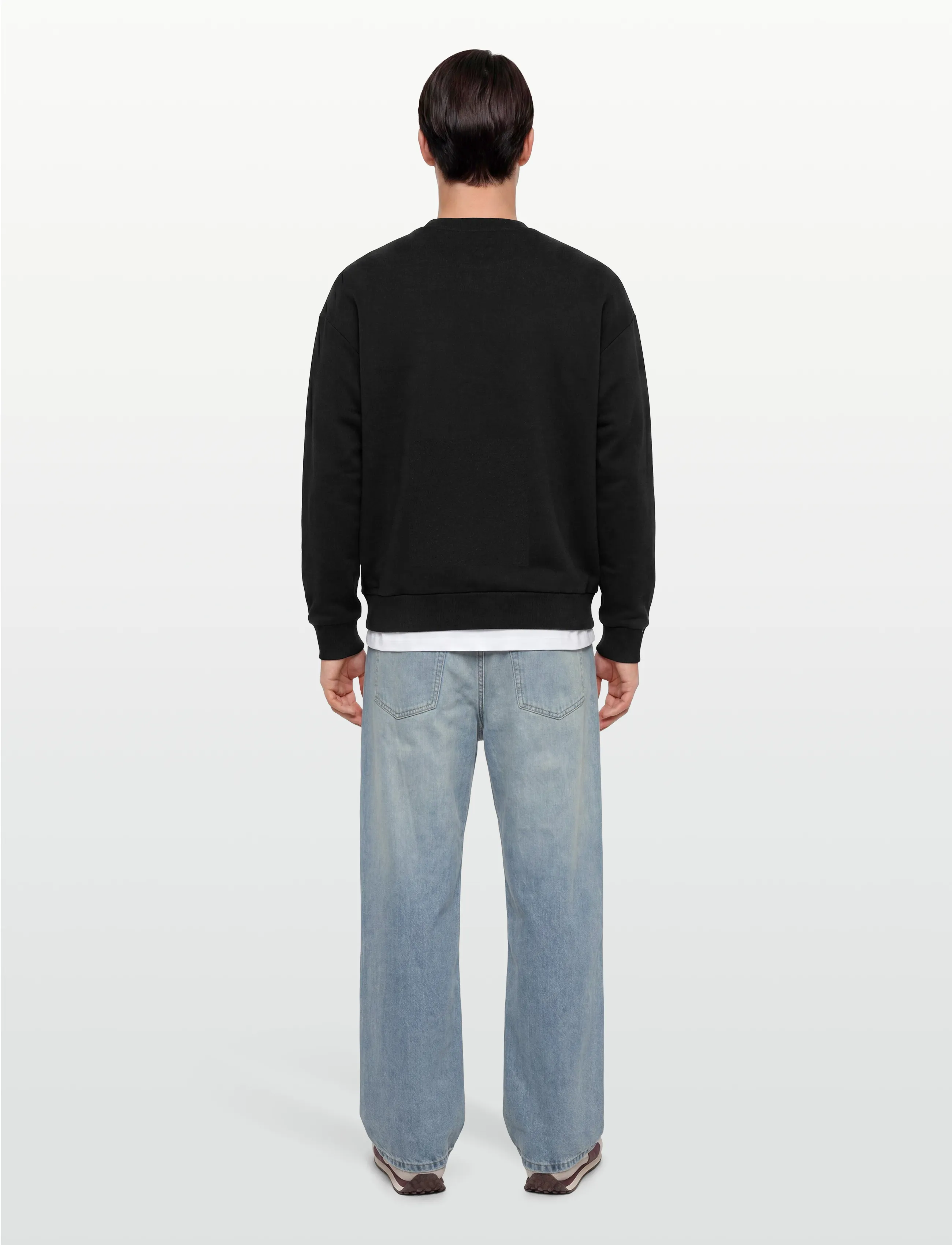 HUGO BLUE - Nierofix_Crew - black - 4