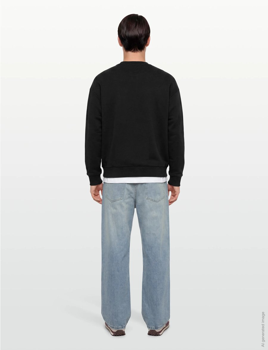 HUGO BLUE - Nierofix_Crew - shop efter stil - black - 4