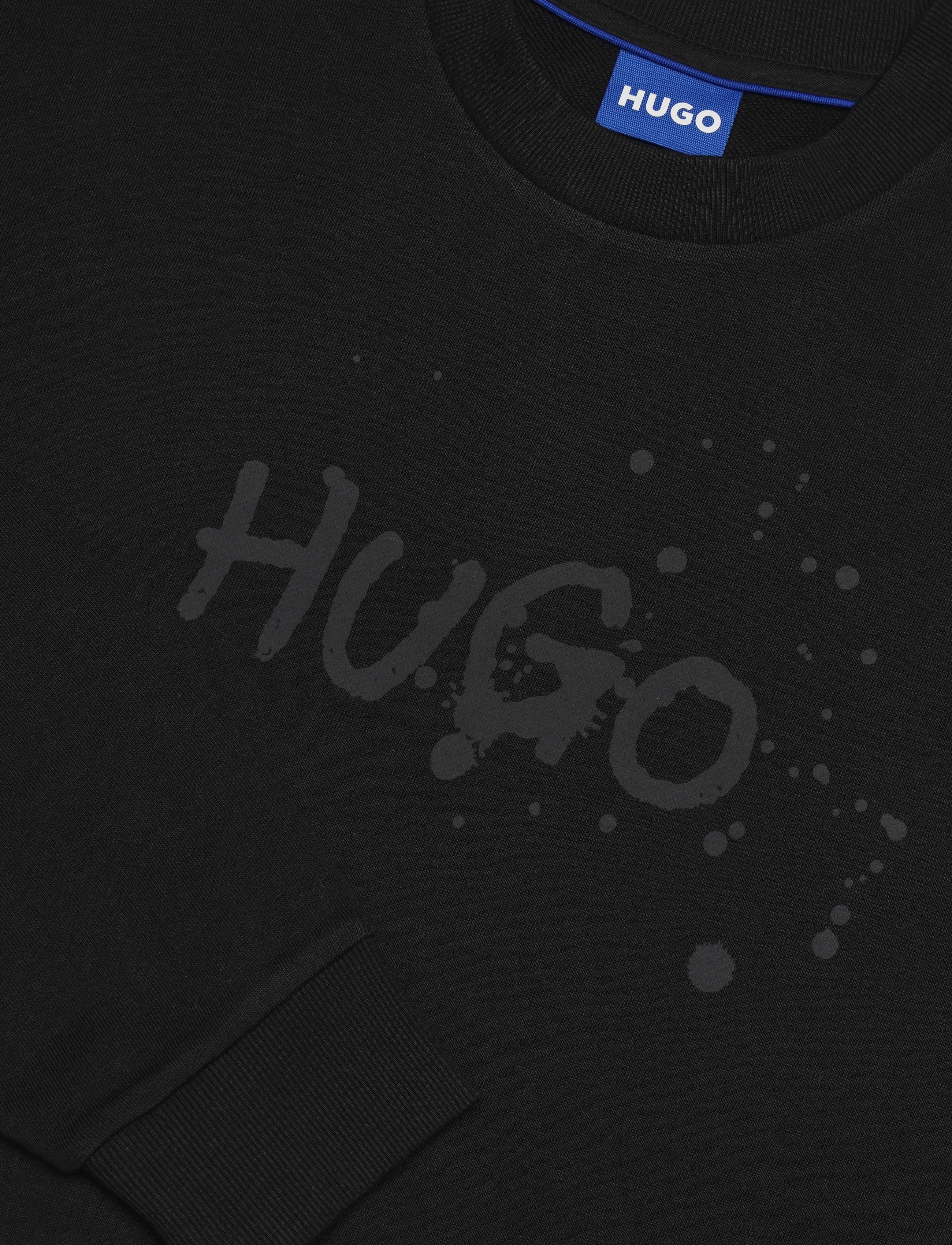 HUGO BLUE - Nierofix_Crew - black - 5