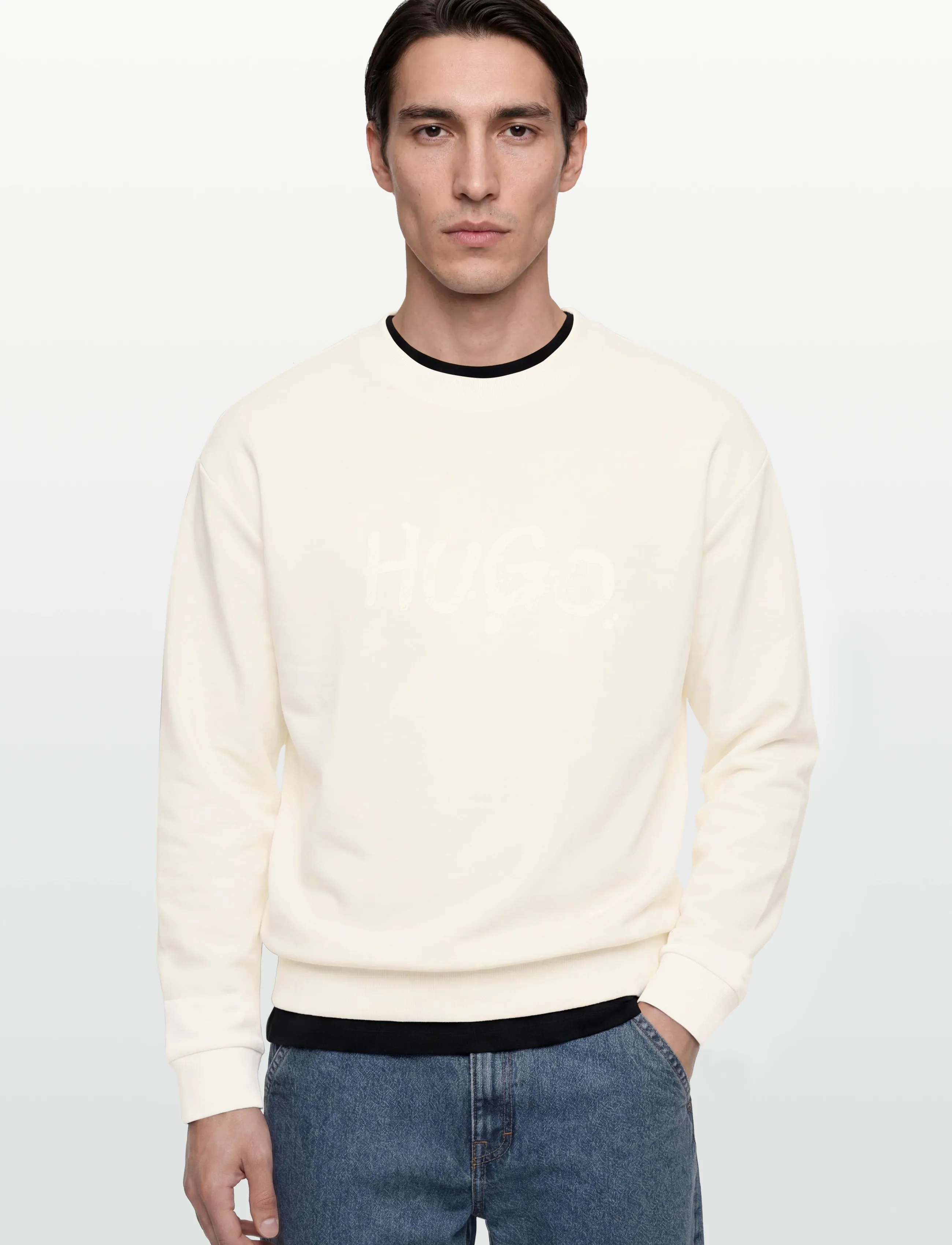 HUGO BLUE - Nierofix_Crew - shop by style - open white - 3