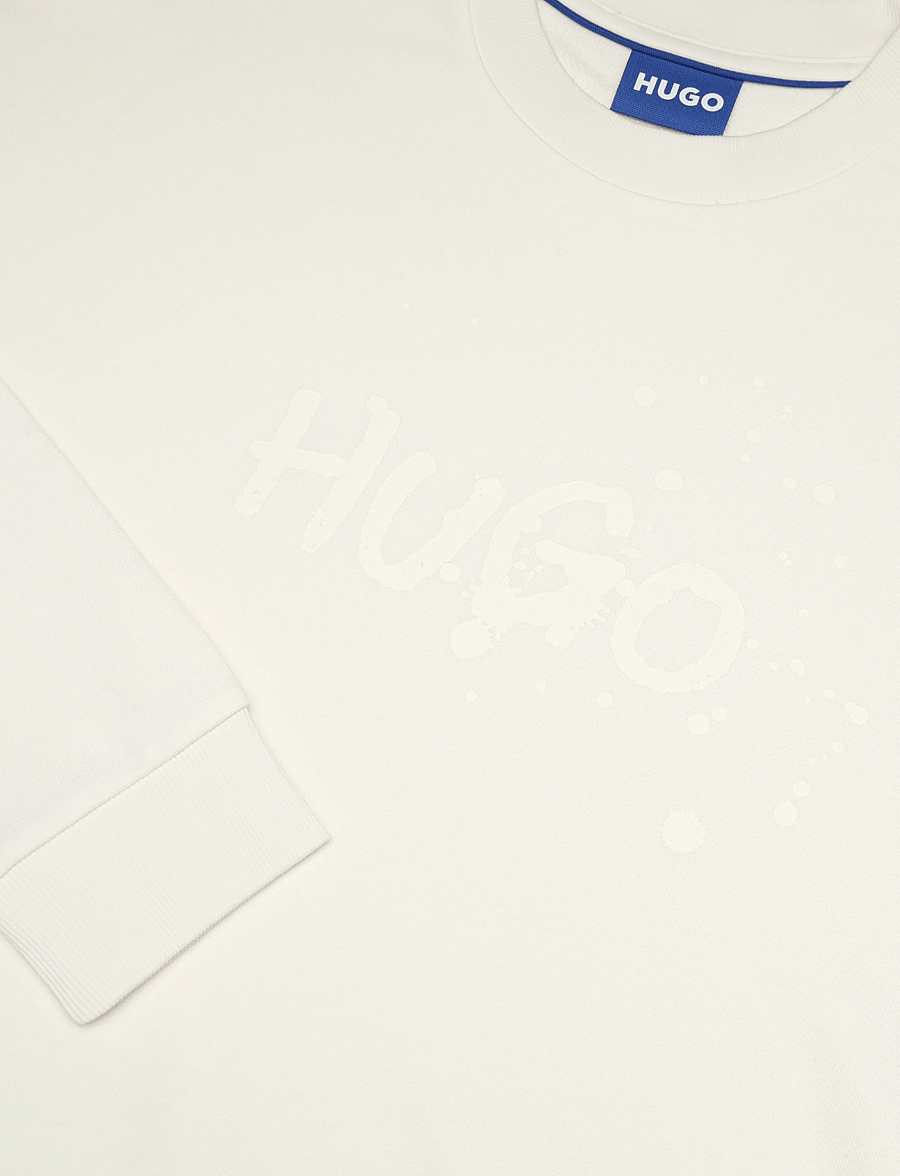 HUGO BLUE - Nierofix_Crew - shoppa efter stil - open white - 5