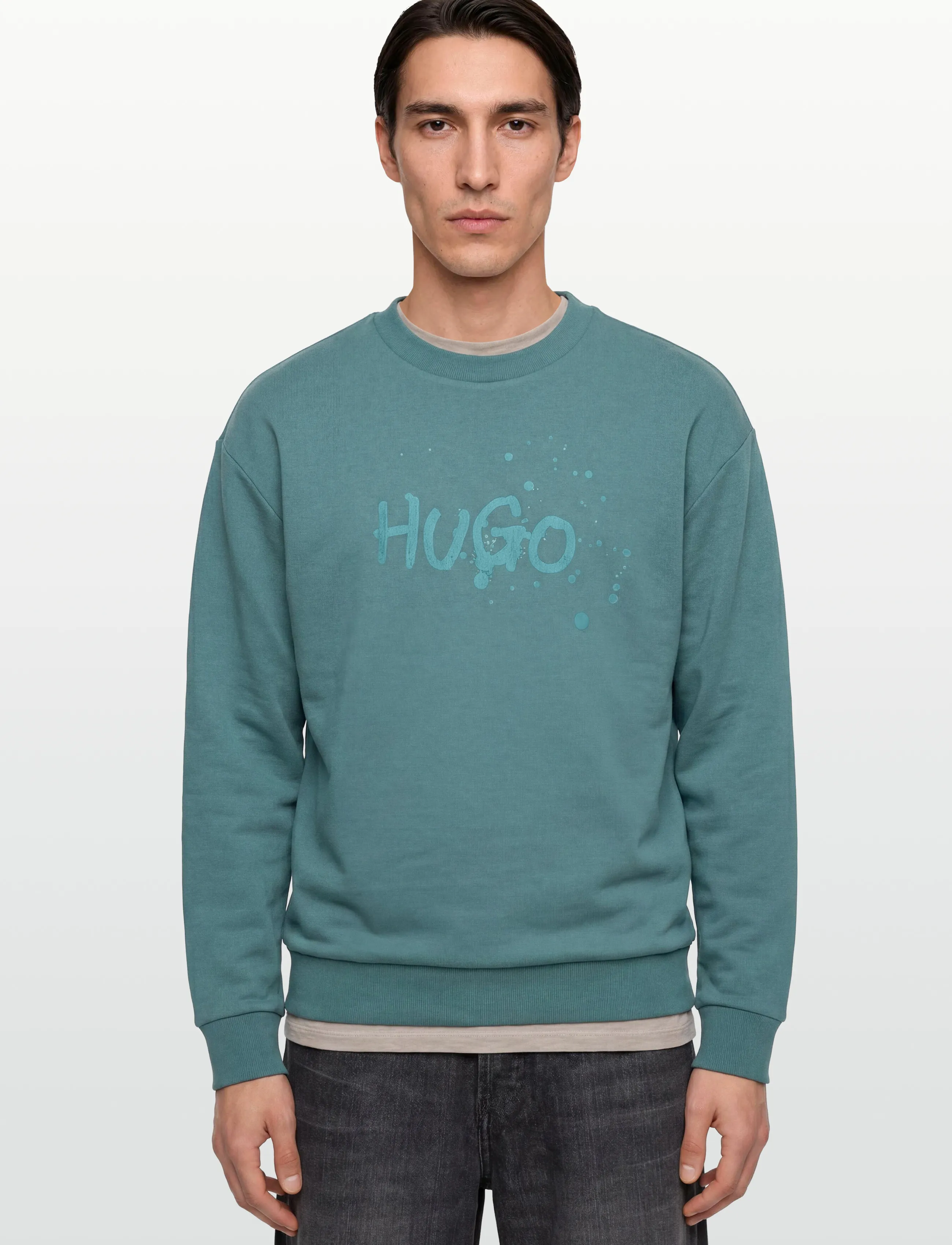 HUGO BLUE - Nierofix_Crew - shoppa efter stil - turquoise/aqua - 3