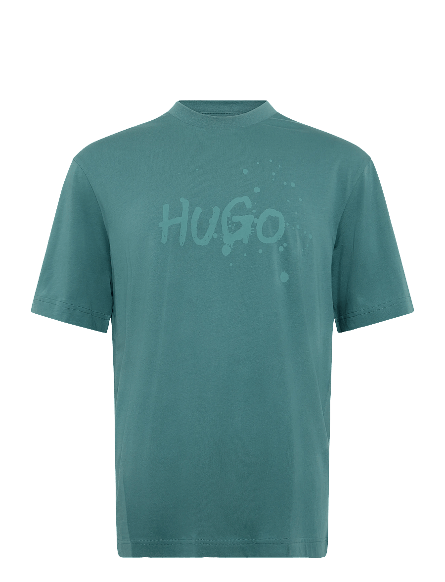 HUGO BLUE - Nierofix_U261 - lühikeste varrukatega t-särgid - turquoise/aqua - 0