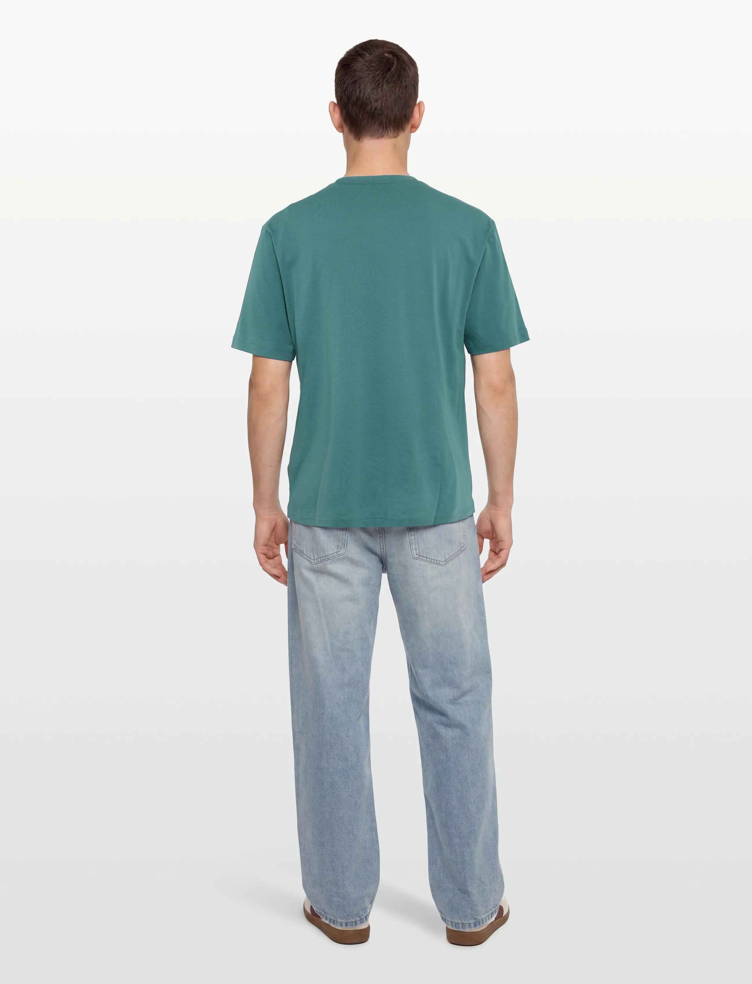 HUGO BLUE - Nierofix_U261 - kurzärmelige t-shirts - turquoise/aqua - 5
