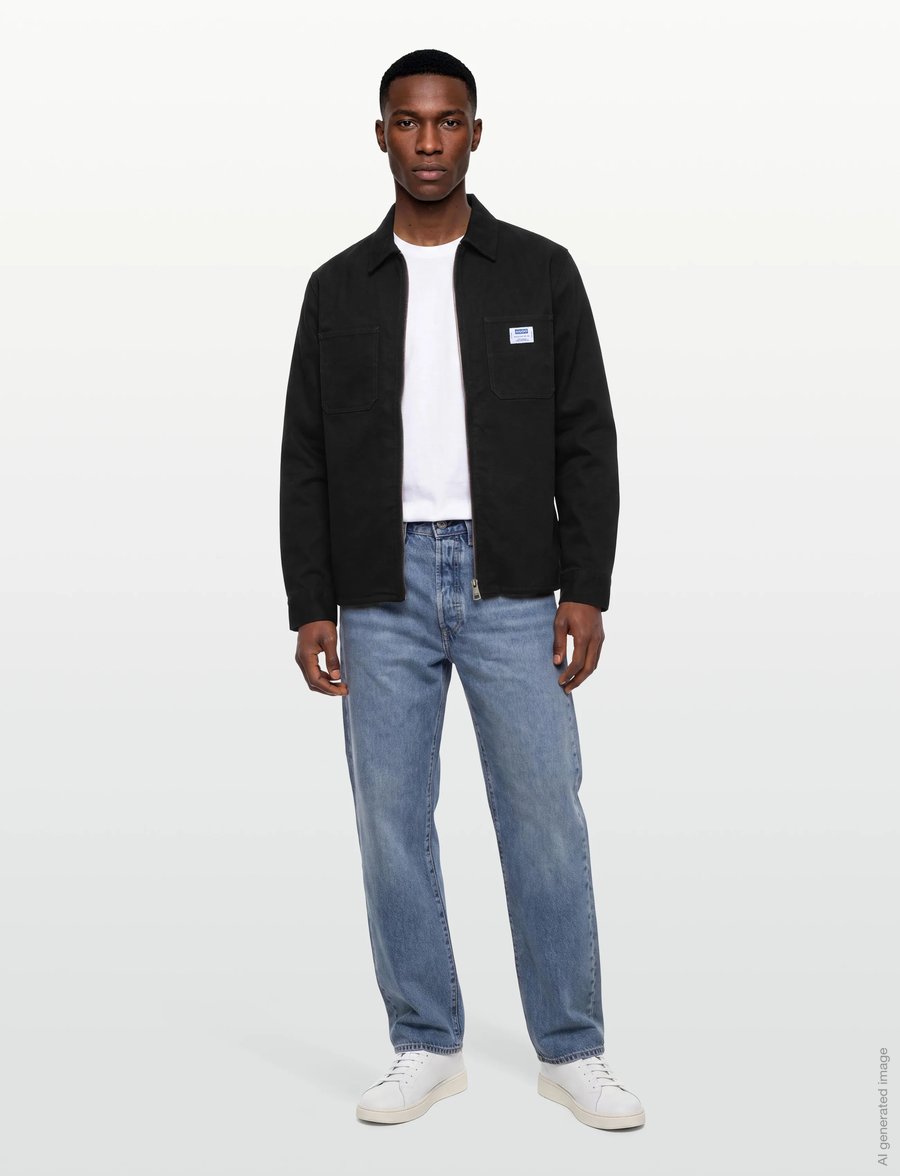 HUGO BLUE - Ekyzone - denimskjorter - black - 0