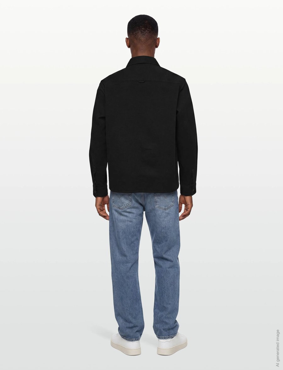 HUGO BLUE - Ekyzone - denimskjorter - black - 4
