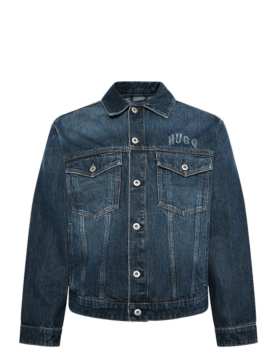HUGO BLUE - Dex - ungefütterte denimjacken - turquoise/aqua - 0