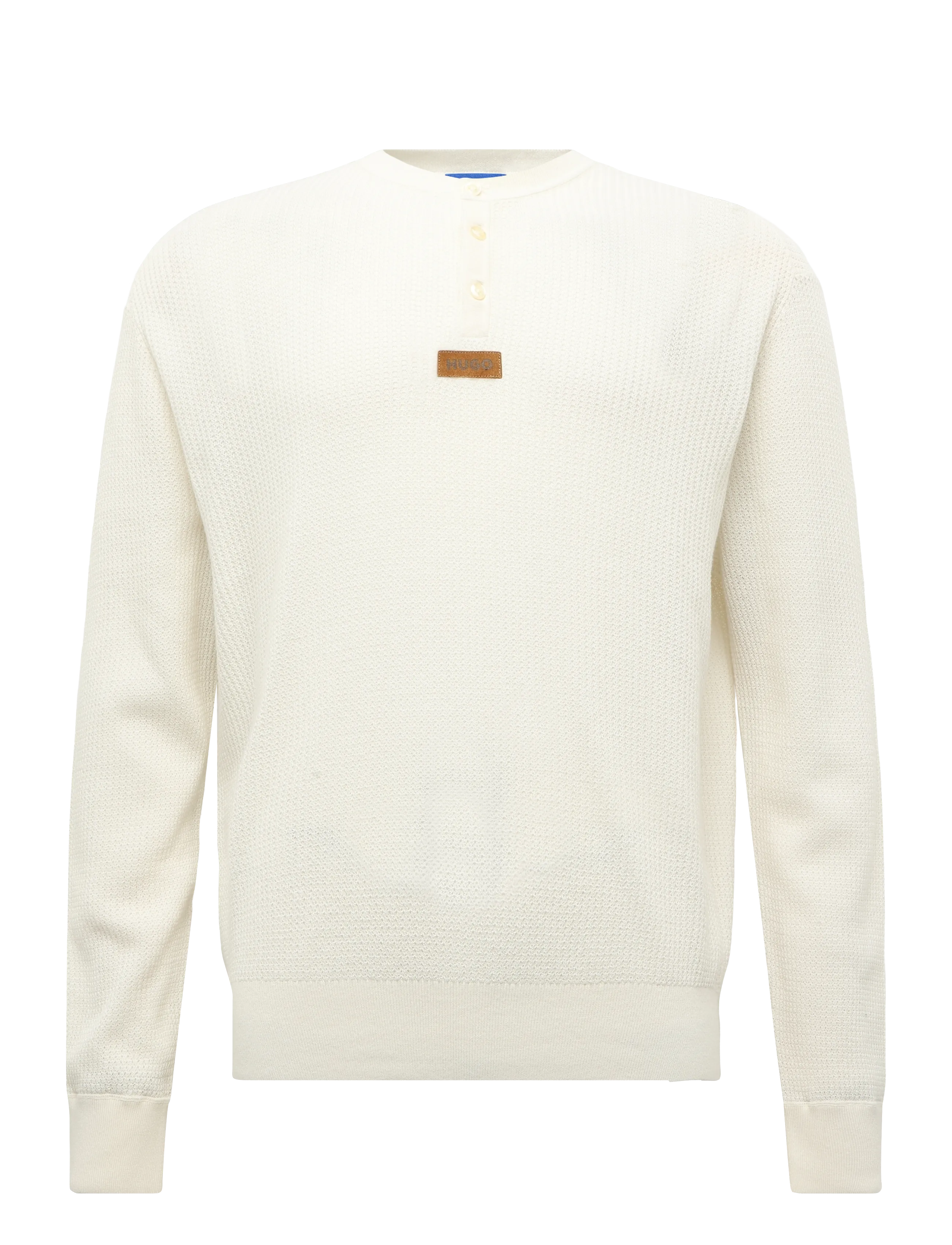 HUGO Blau Sranger Cream - M - Herren