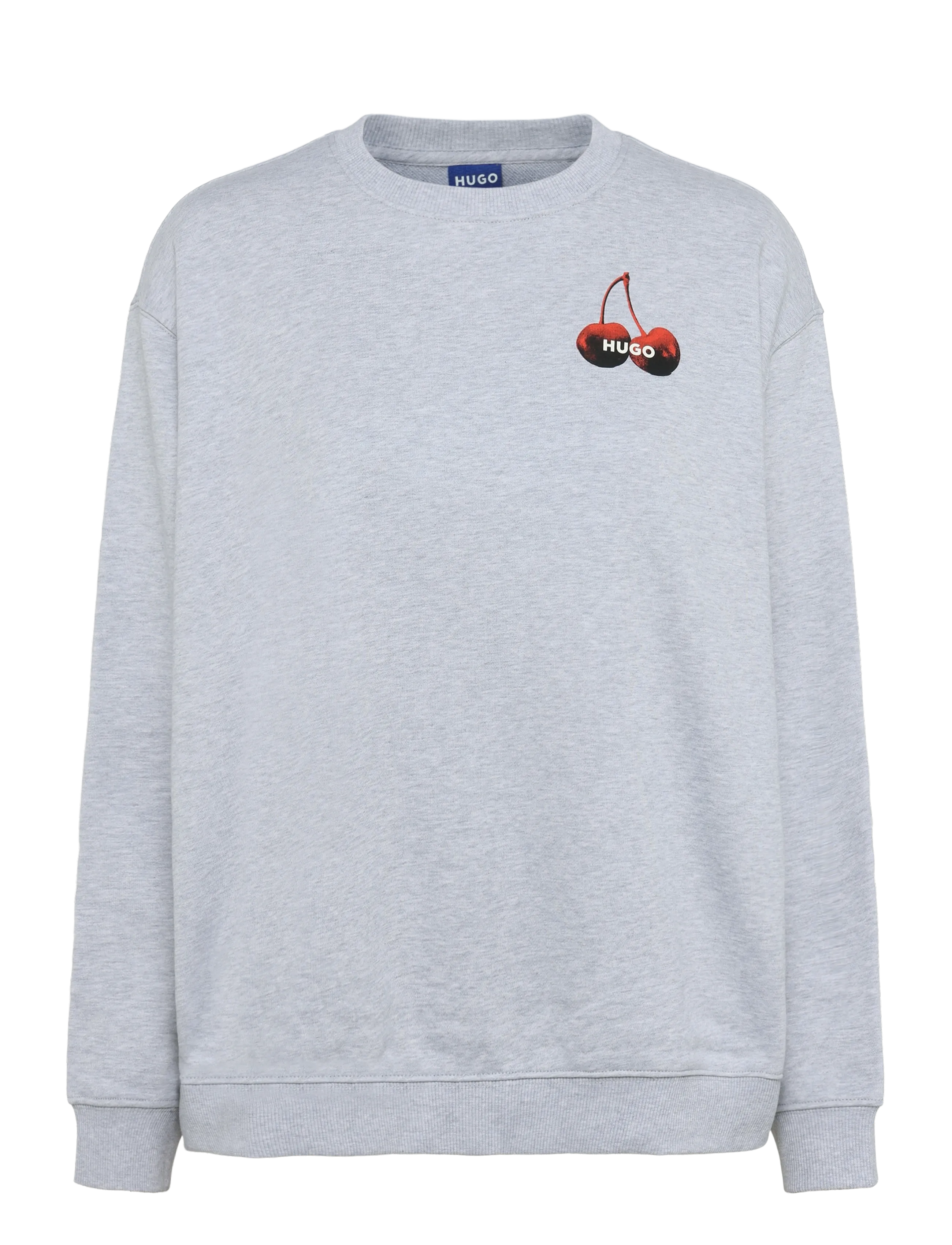 HUGO BLUE Classic Crew_B_4 - Sweatshirts - OPEN GREY / grey