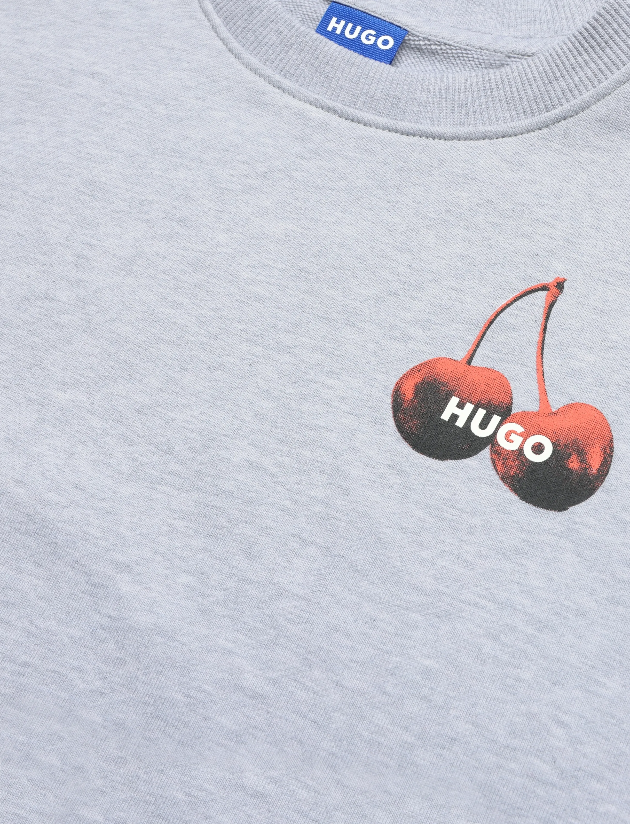 HUGO BLUE - Classic Crew_B_4 - open grey - 2