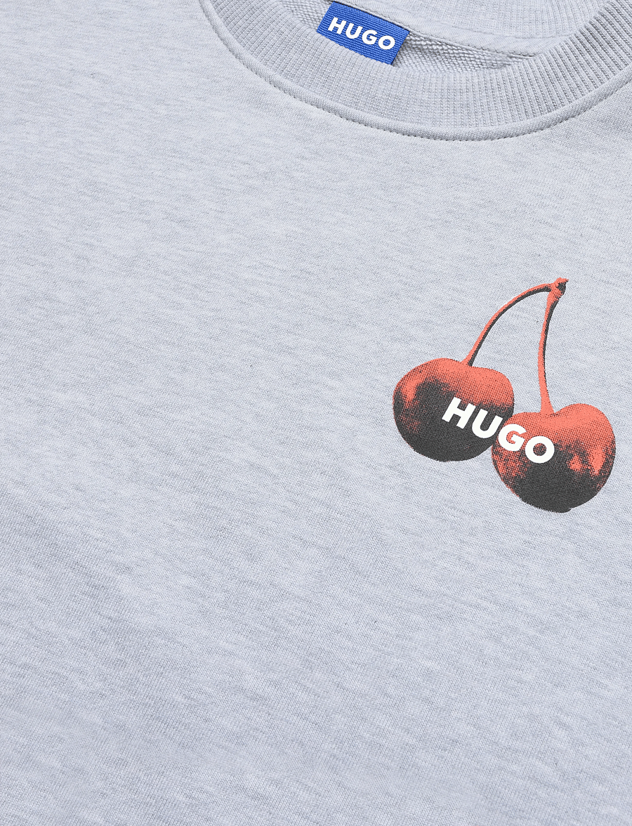 HUGO BLUE - Classic Crew_B_4 - open grey - 2