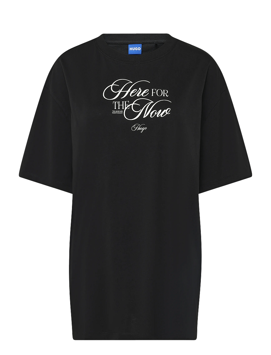 HUGO BLUE - Oversized Tee_B_15 - t-shirts - black - 0