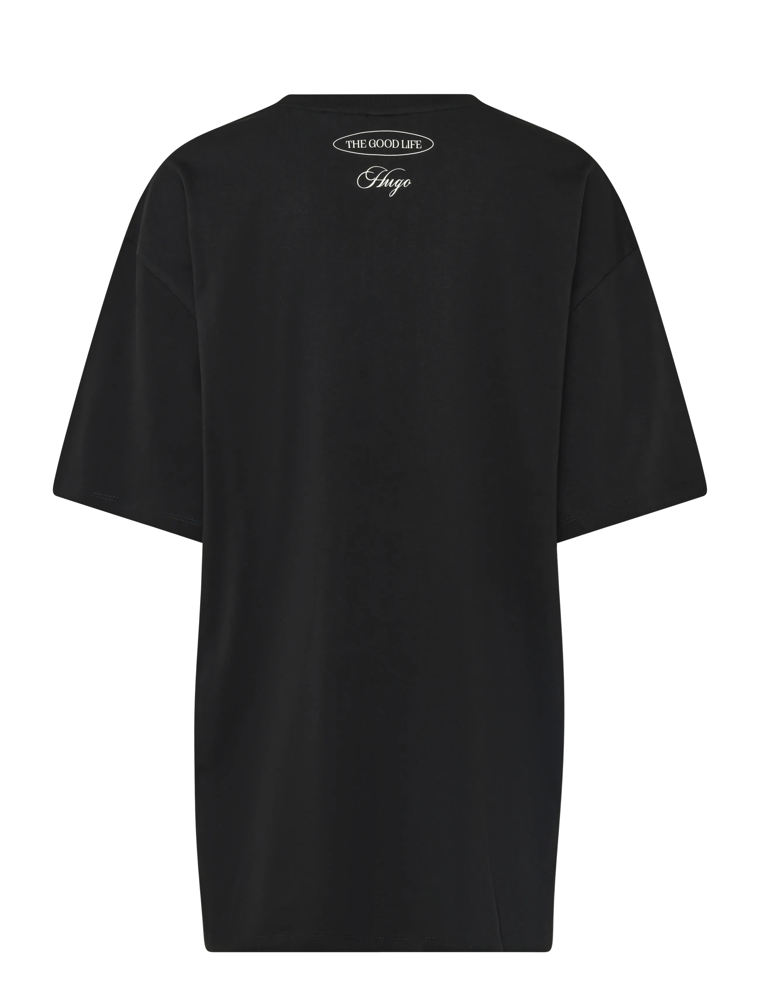 HUGO BLUE - Oversized Tee_B_15 - black - 1