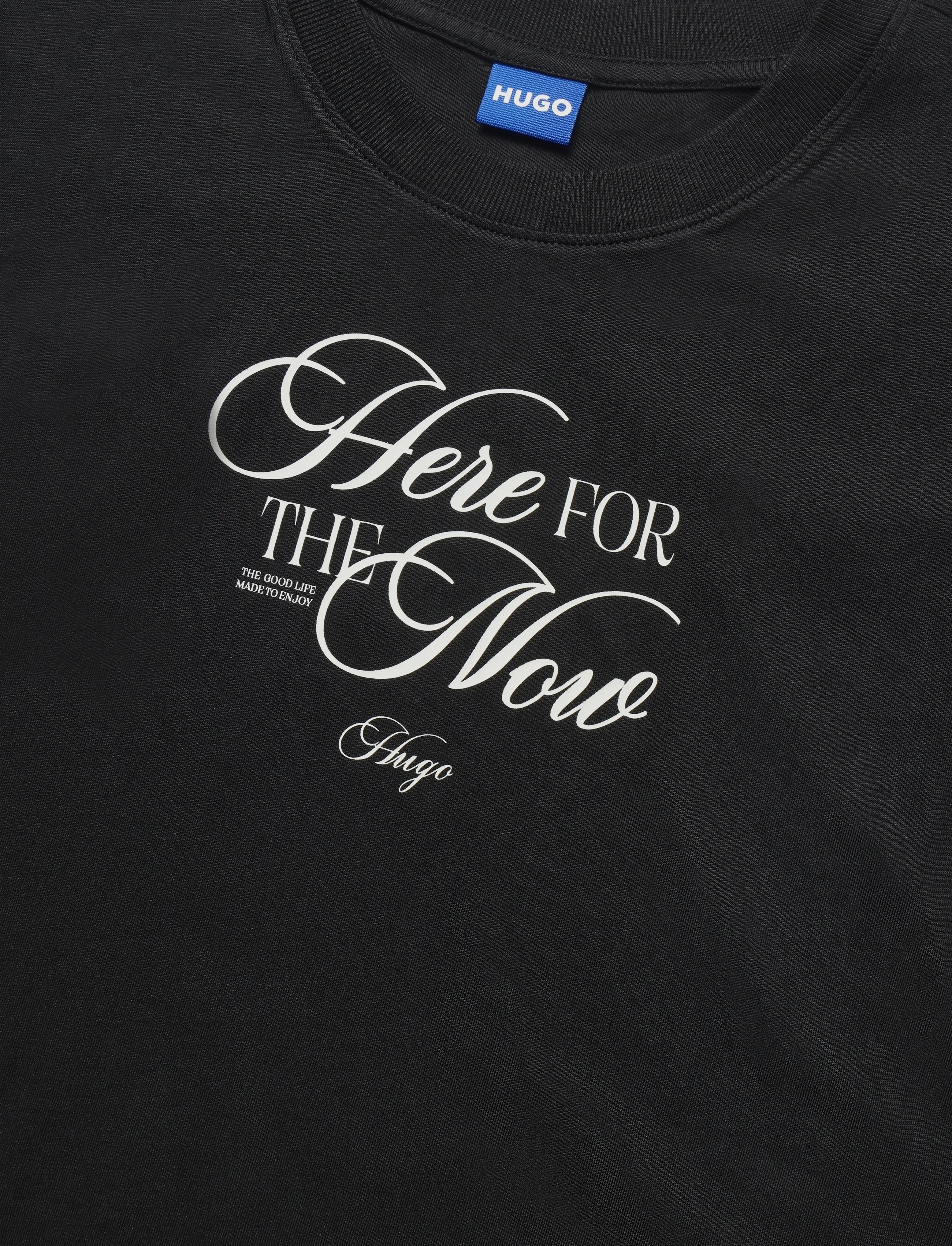HUGO BLUE - Oversized Tee_B_15 - black - 2