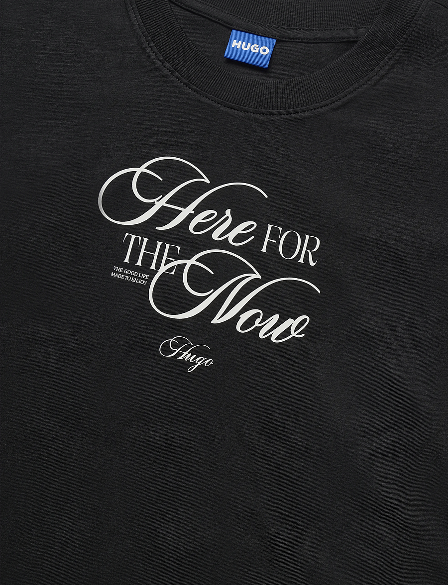 HUGO BLUE - Oversized Tee_B_15 - t-shirts - black - 2