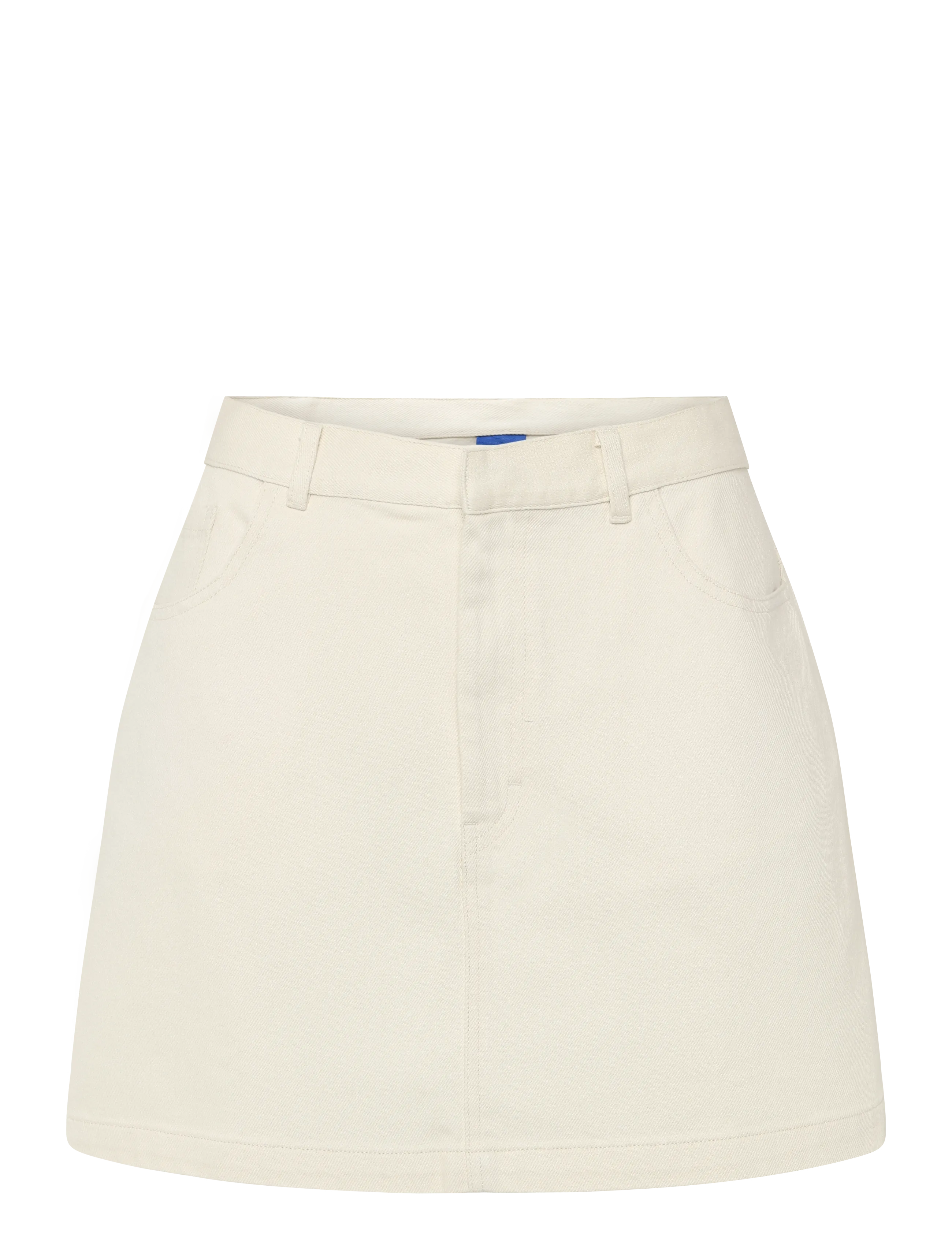 HUGO BLUE Raneri-1_B - Jeansröcke - OPEN WHITE / cream