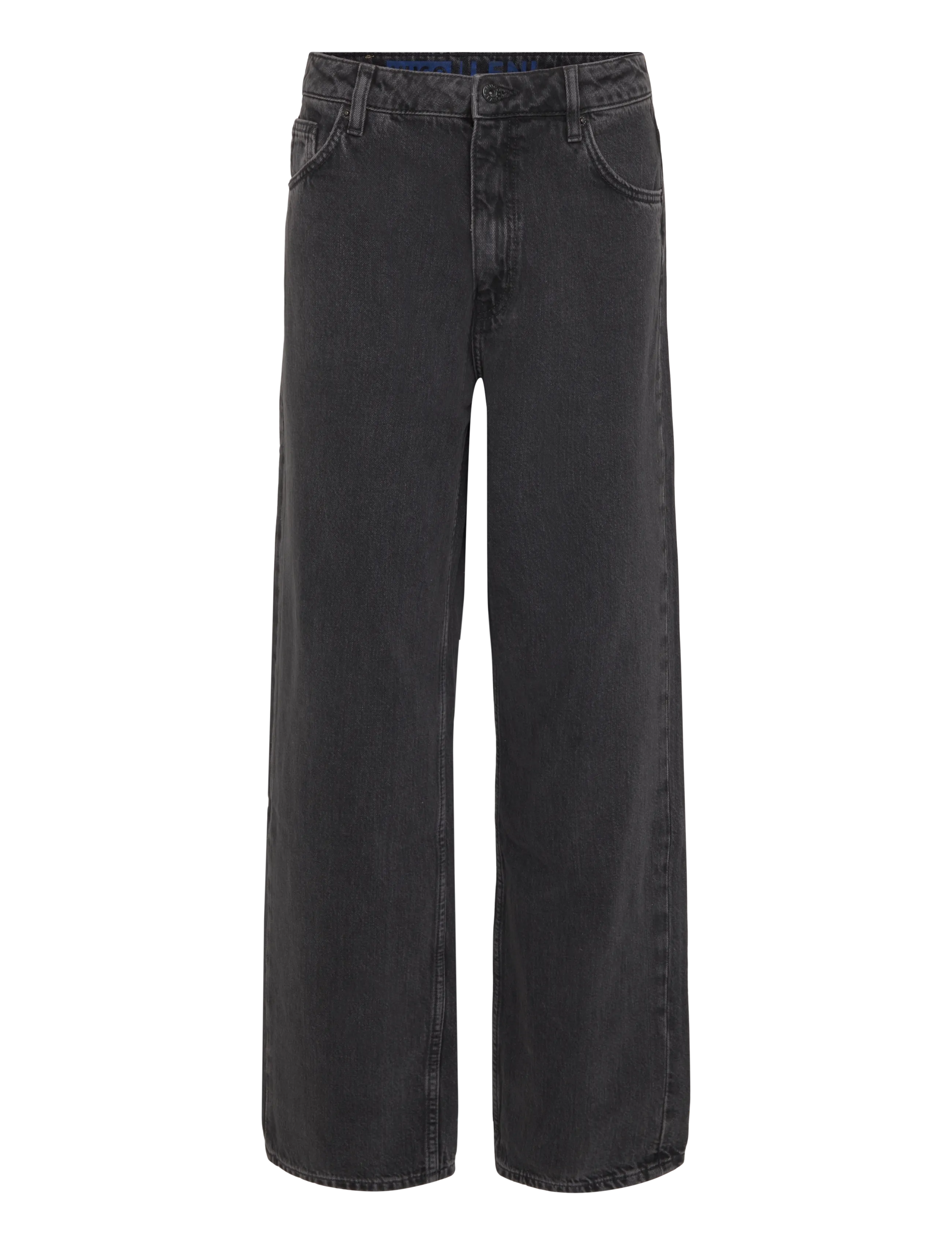 HUGO BLUE Leni_S_B - Sirged teksad - BLACK / black