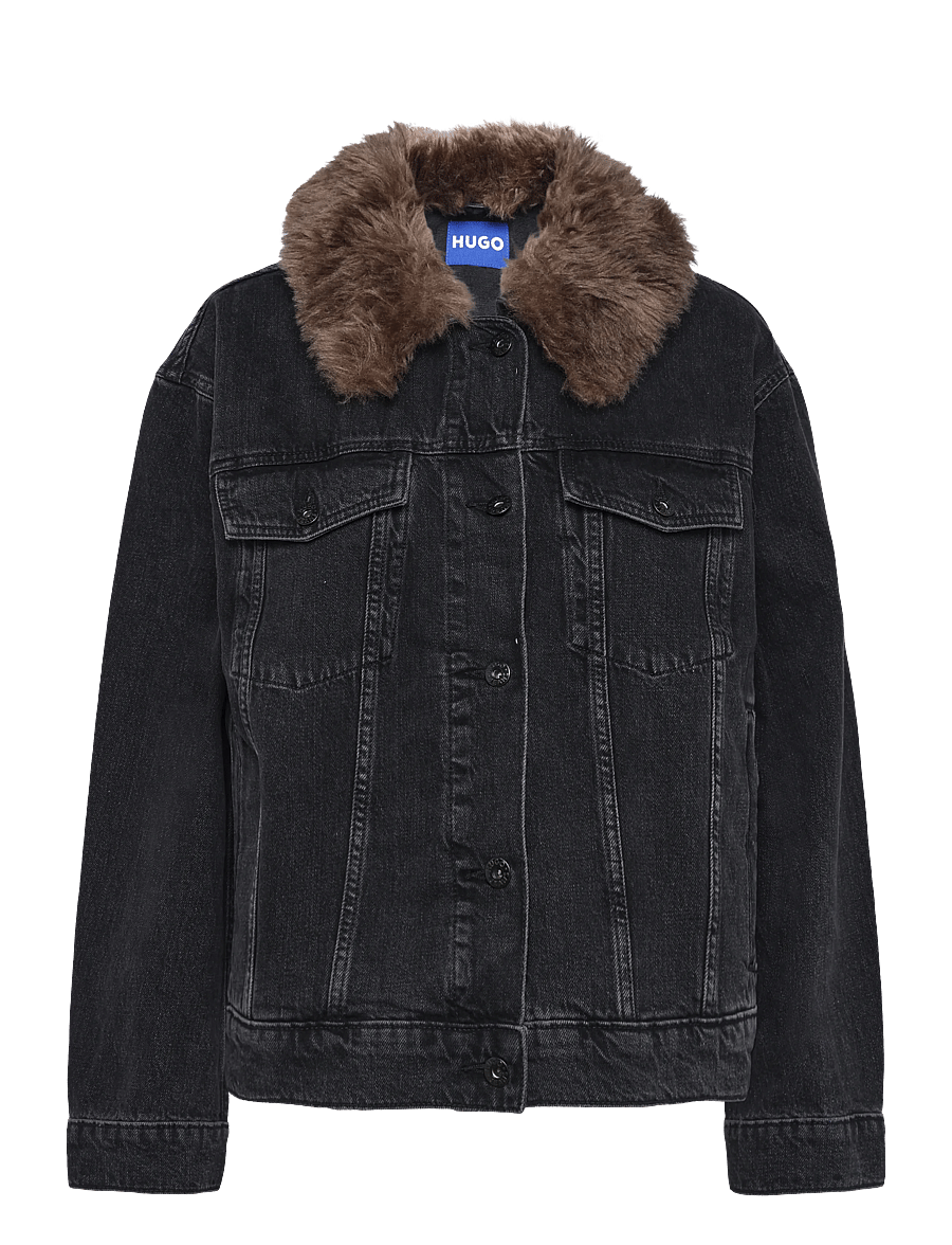 HUGO BLUE - Glamis_1_B - denimjakker - black - 0