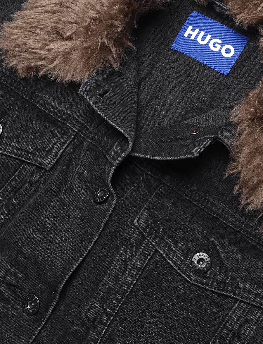 HUGO BLUE - Glamis_1_B - denimjakker - black - 2