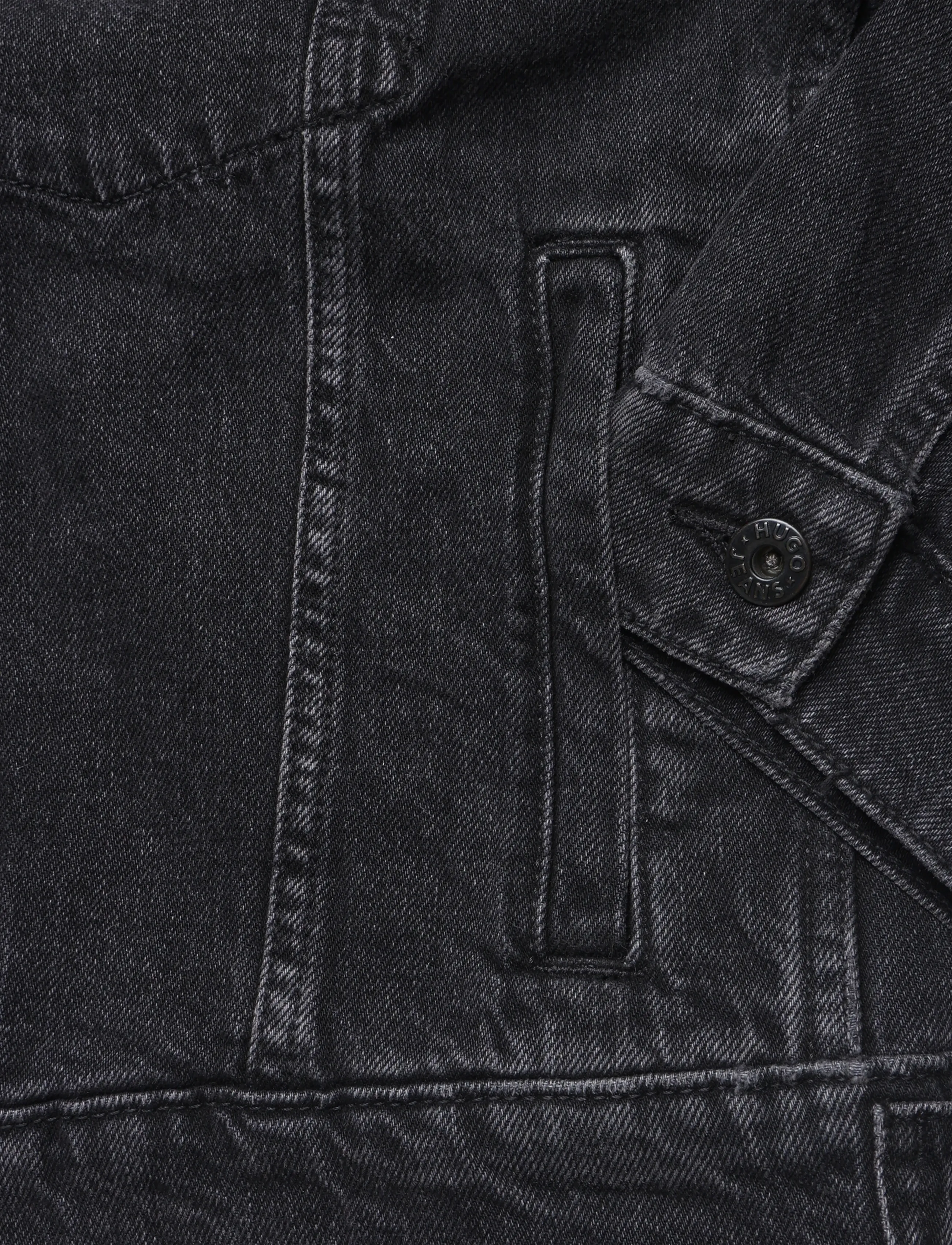 HUGO BLUE - Glamis_1_B - jeansjacken - black - 3