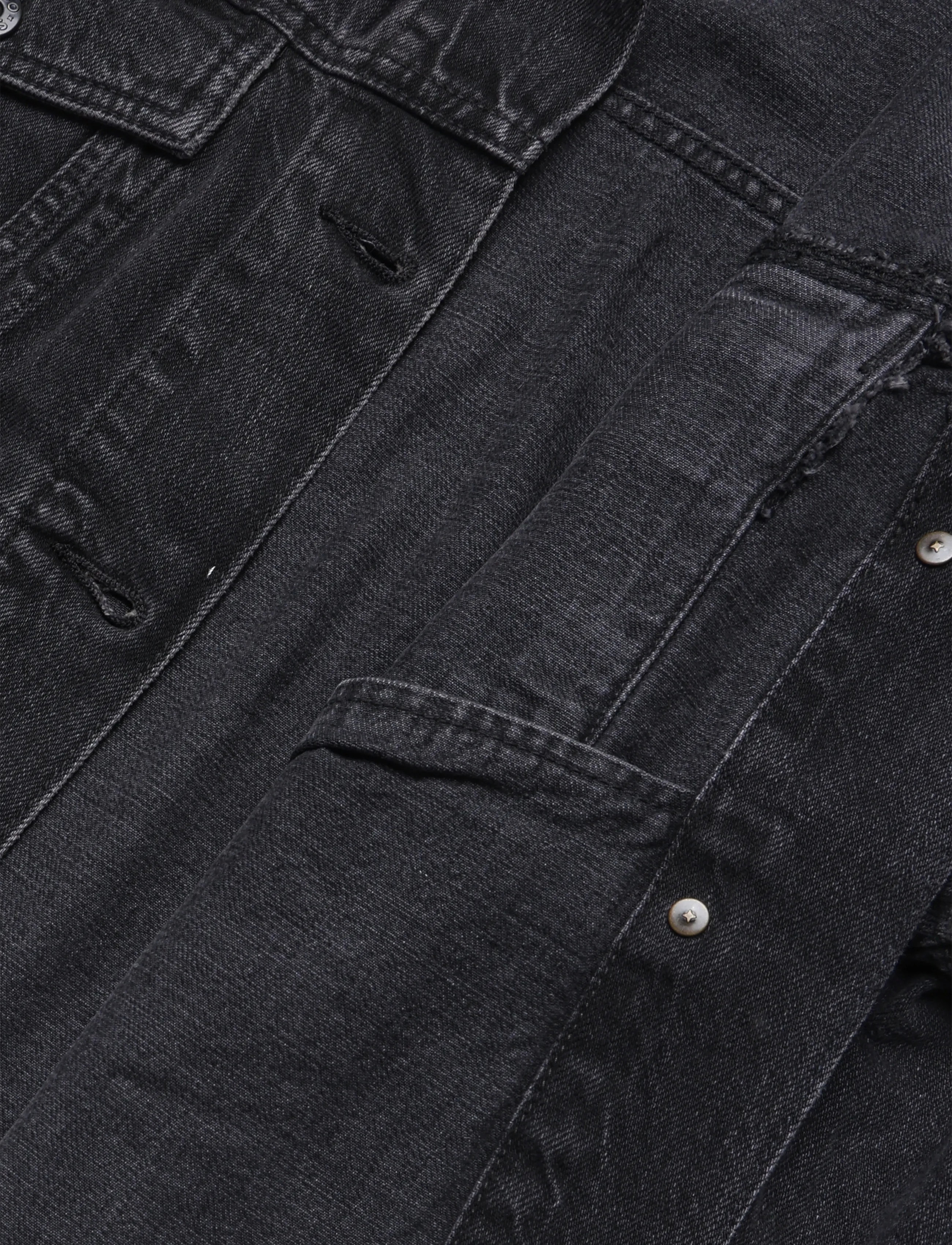 HUGO BLUE - Glamis_1_B - jeansjacken - black - 4