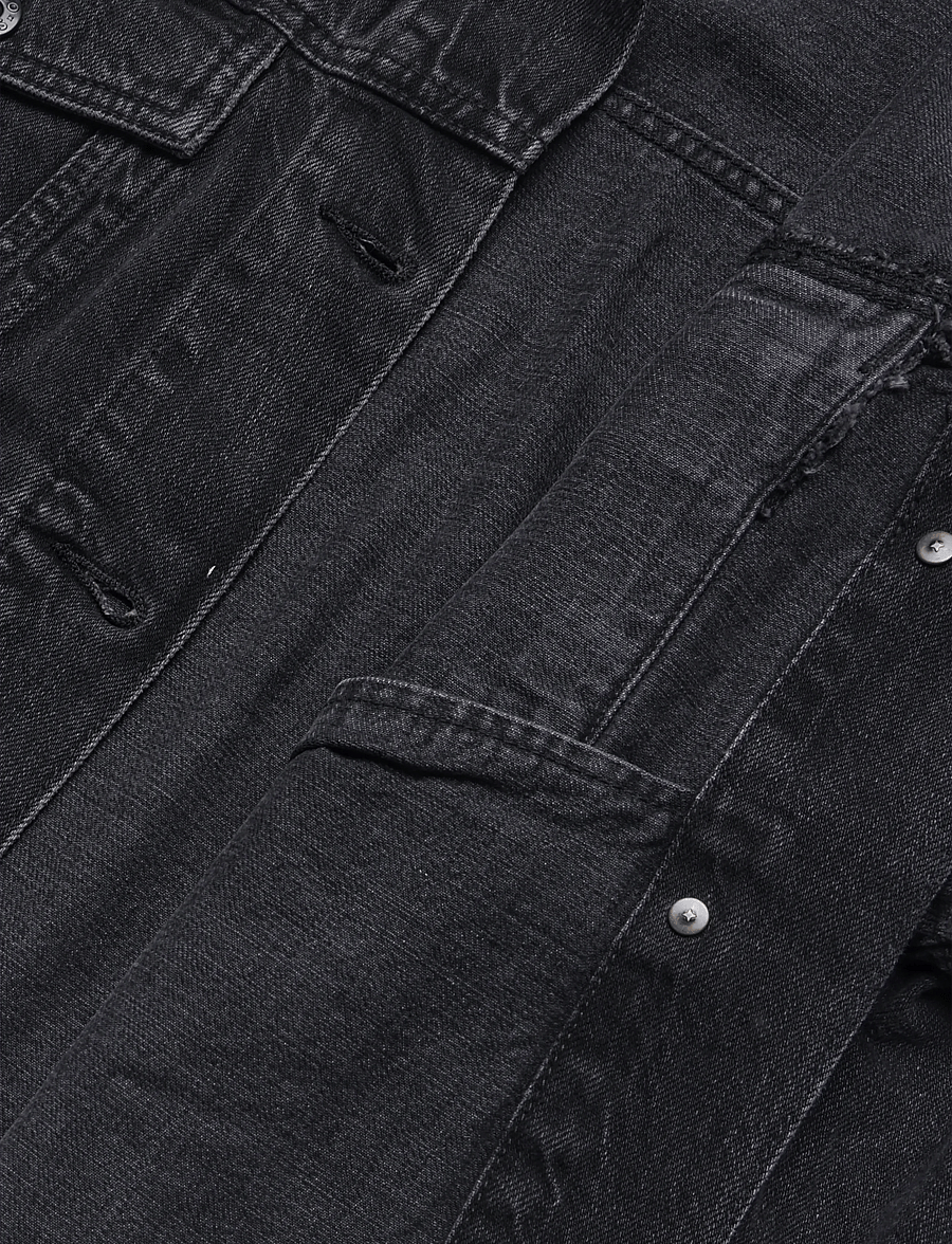 HUGO BLUE - Glamis_1_B - denimjakker - black - 4