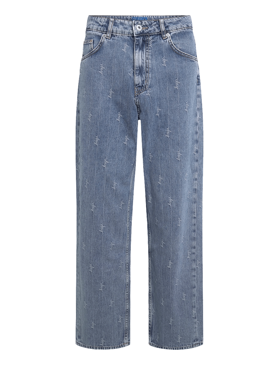 HUGO BLUE - Leni_S_B - hosen mit weitem bein - open miscellaneous - 0