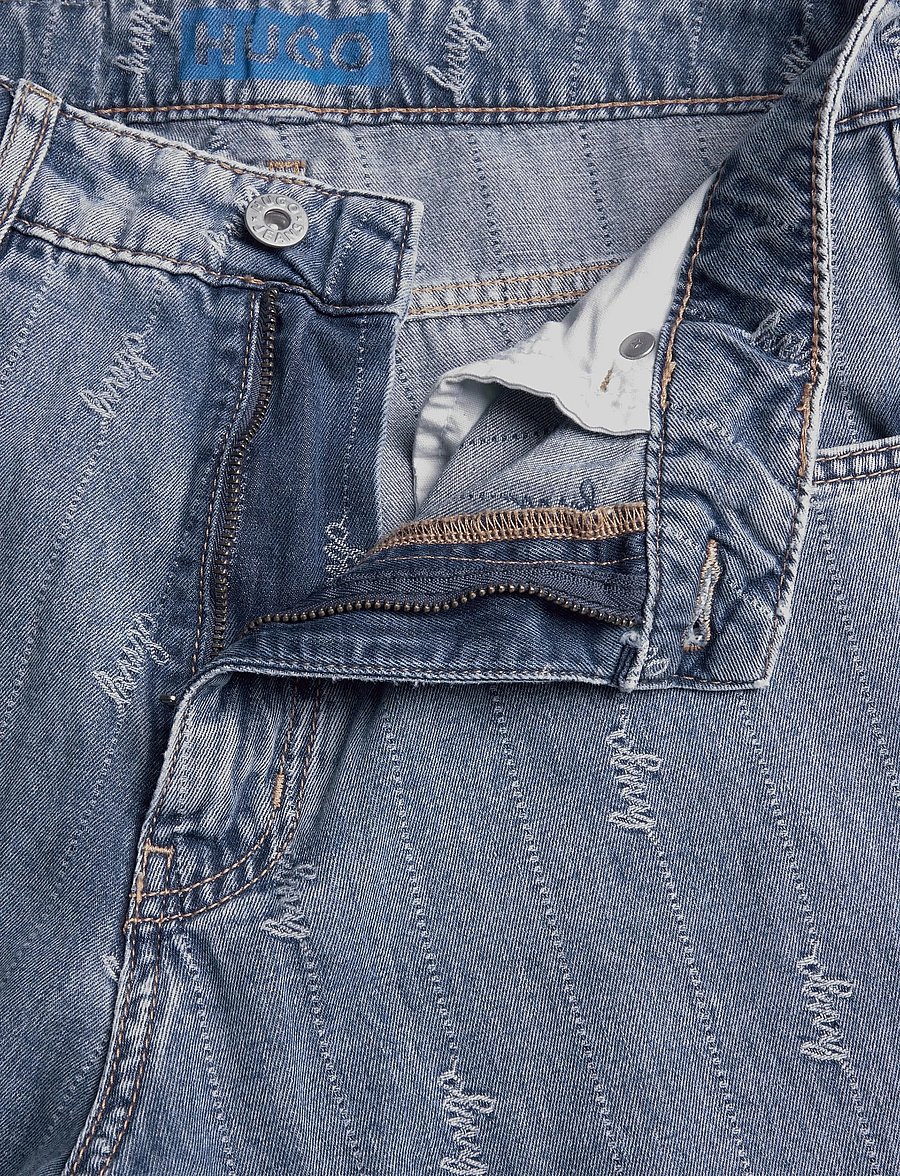 HUGO BLUE - Leni_S_B - hosen mit weitem bein - open miscellaneous - 3