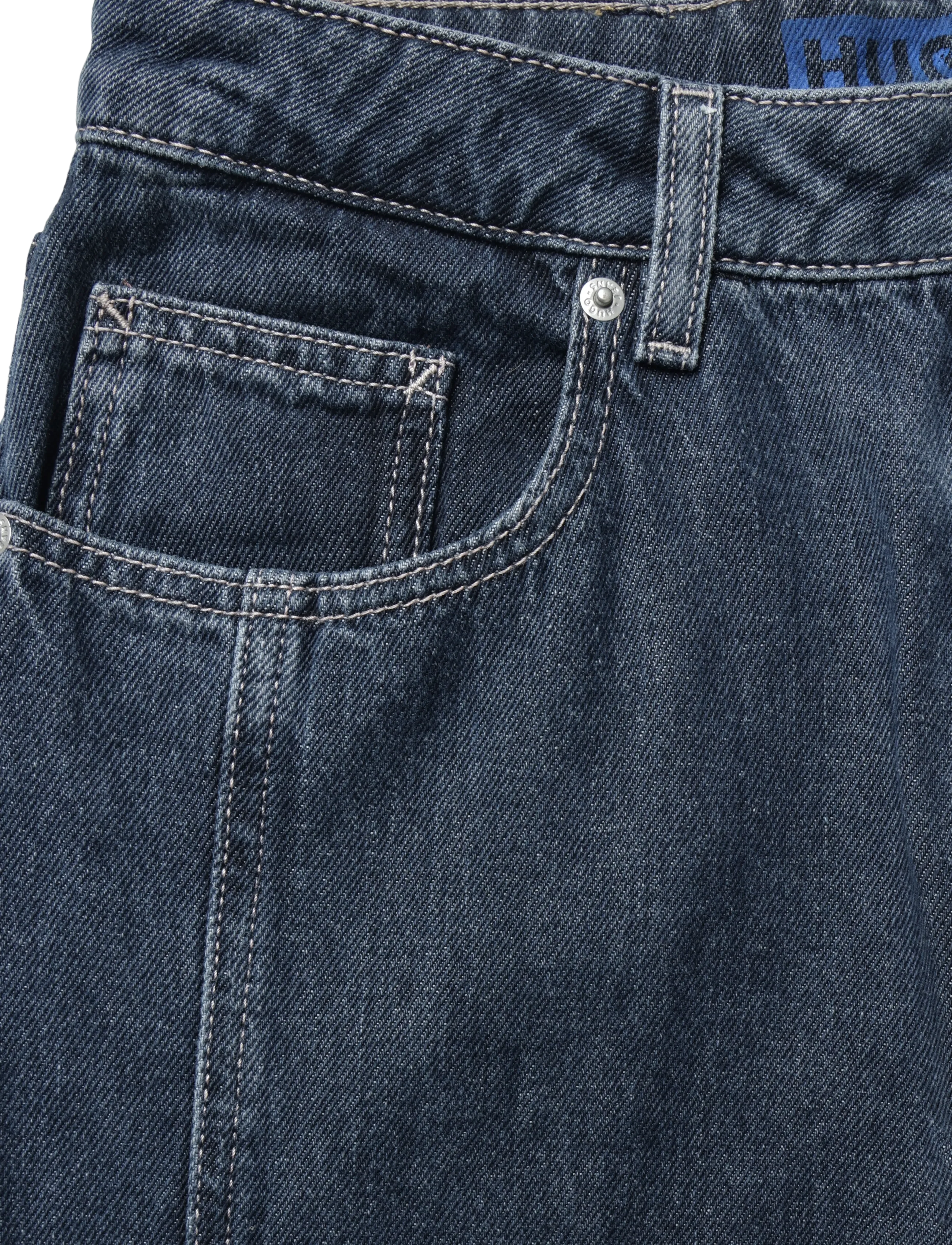 HUGO BLUE - Gia_1_B - barrel jeans - navy - 2